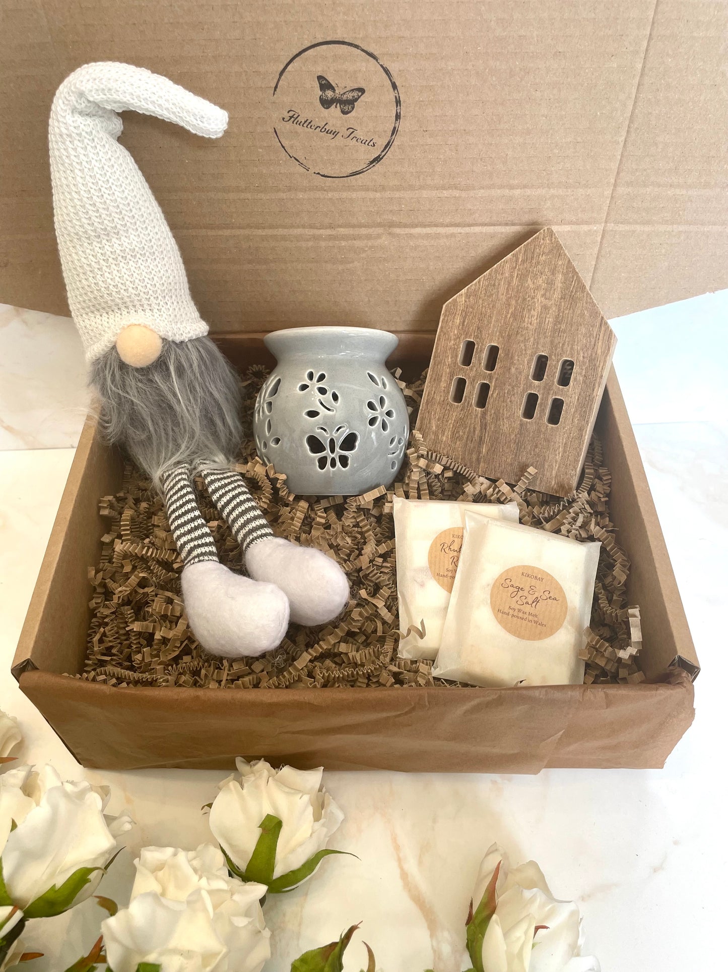 Grey Gonk Gift Box with optional add on items