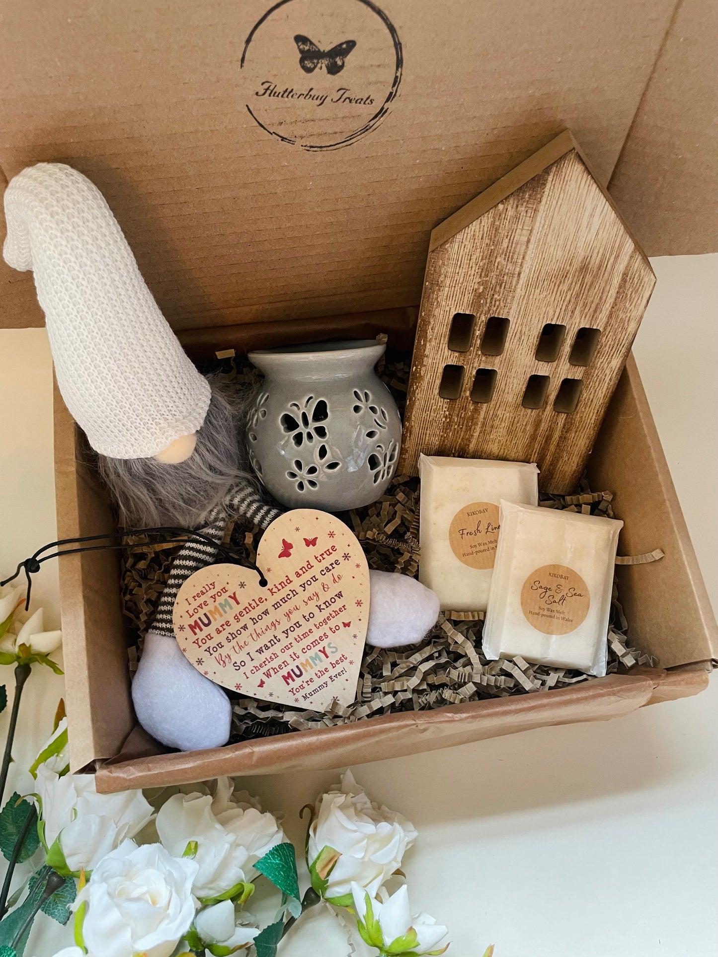Grey Gonk Gift Box with optional add on items