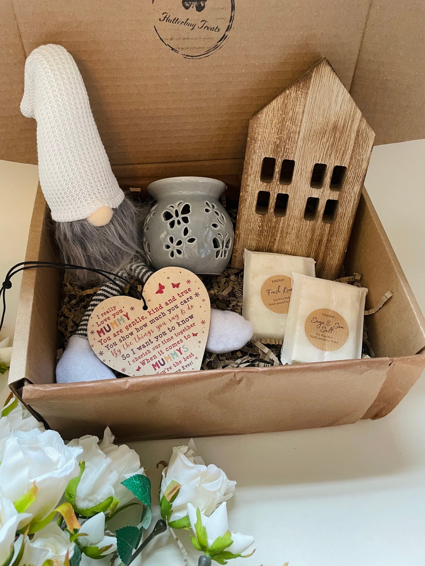 Grey Gonk Gift Box with optional add on items