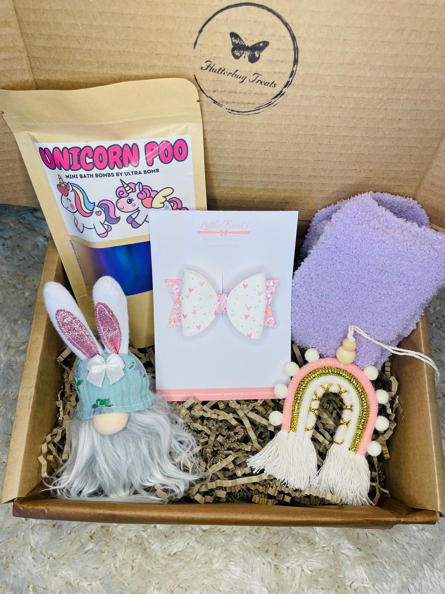 Girl’s Green Gonk and Unicorn Gift Box