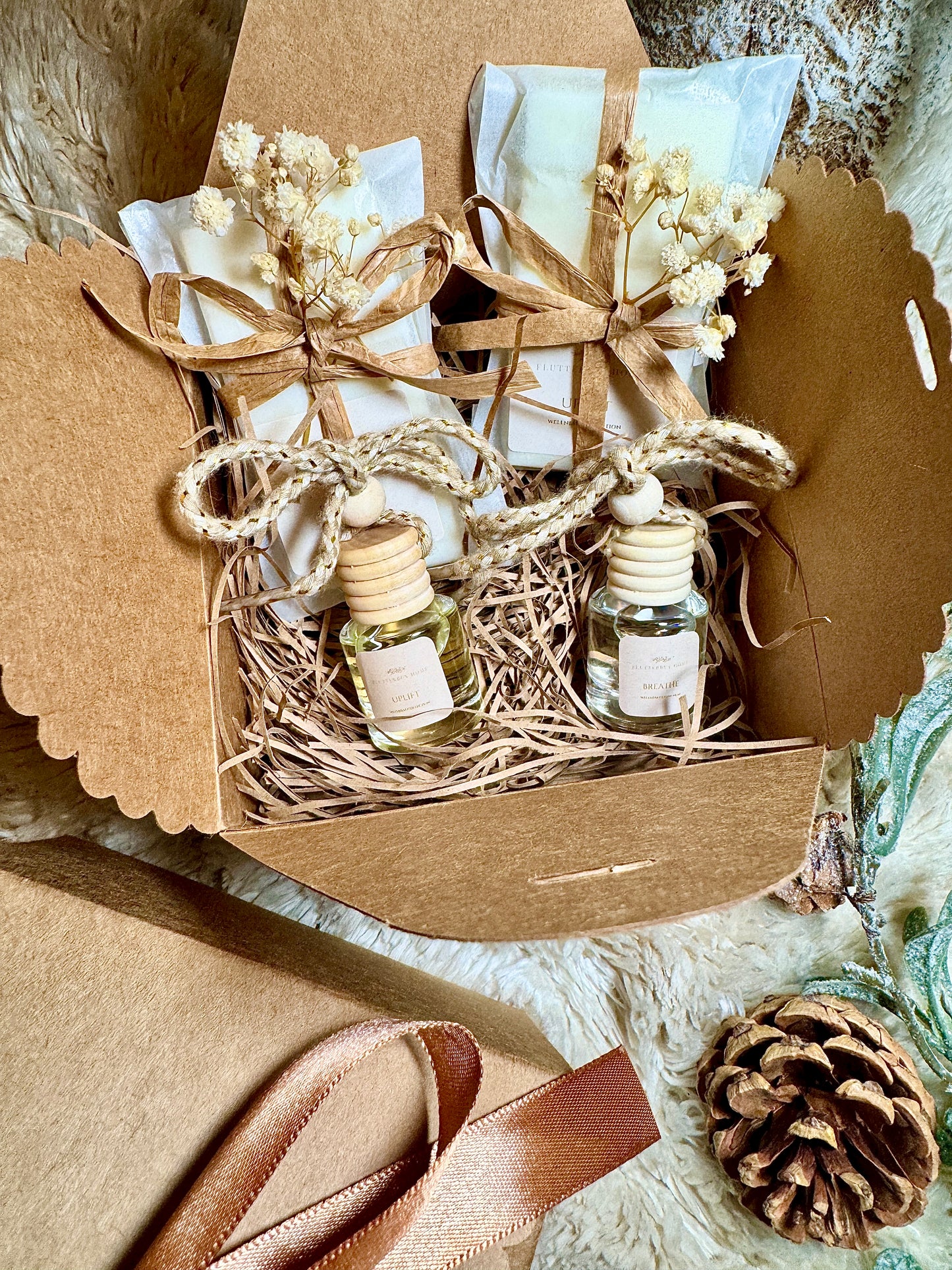 Aromatherapy Car and Home Gift Set