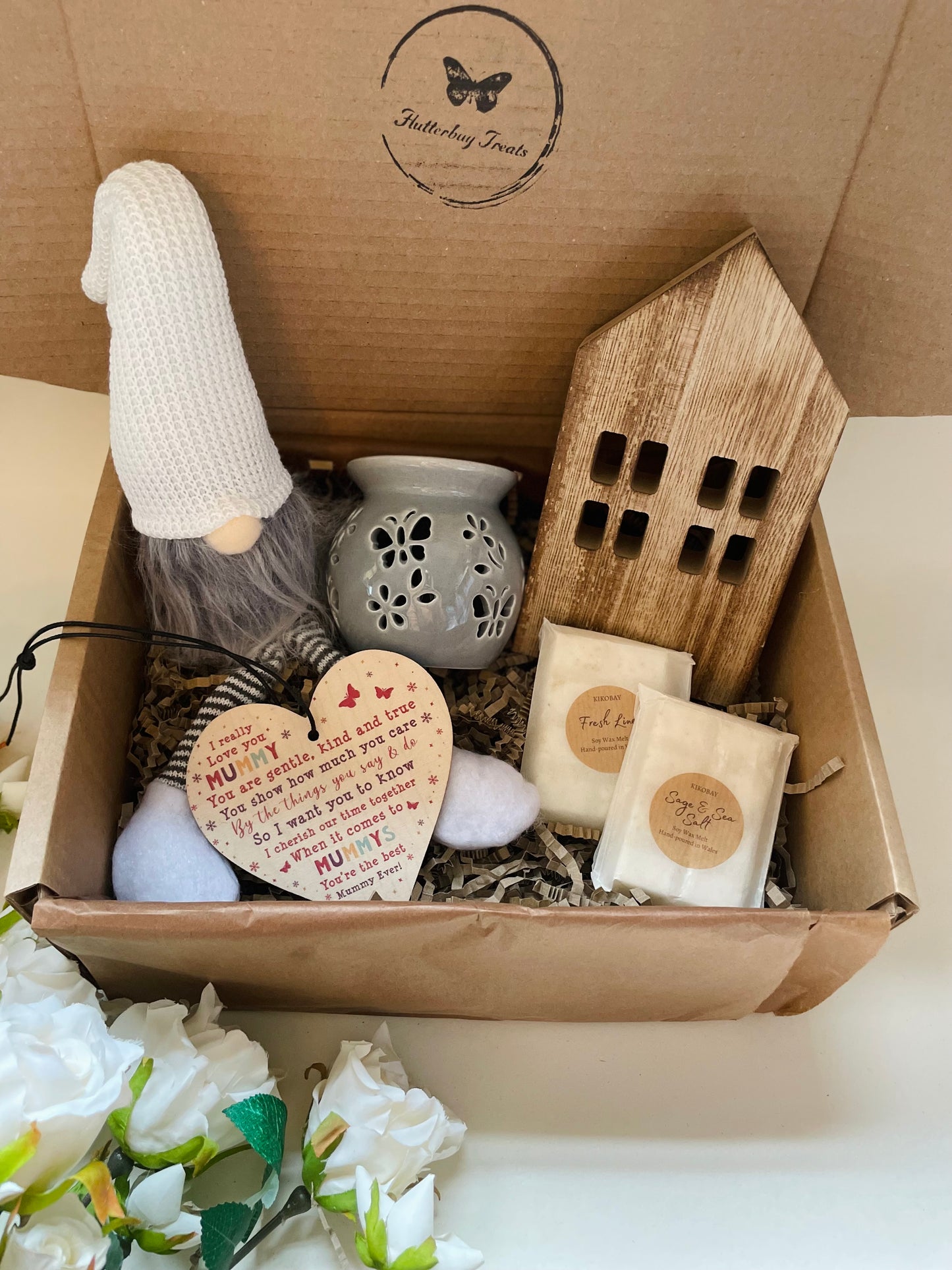 Grey Gonk Gift Box with optional add on items