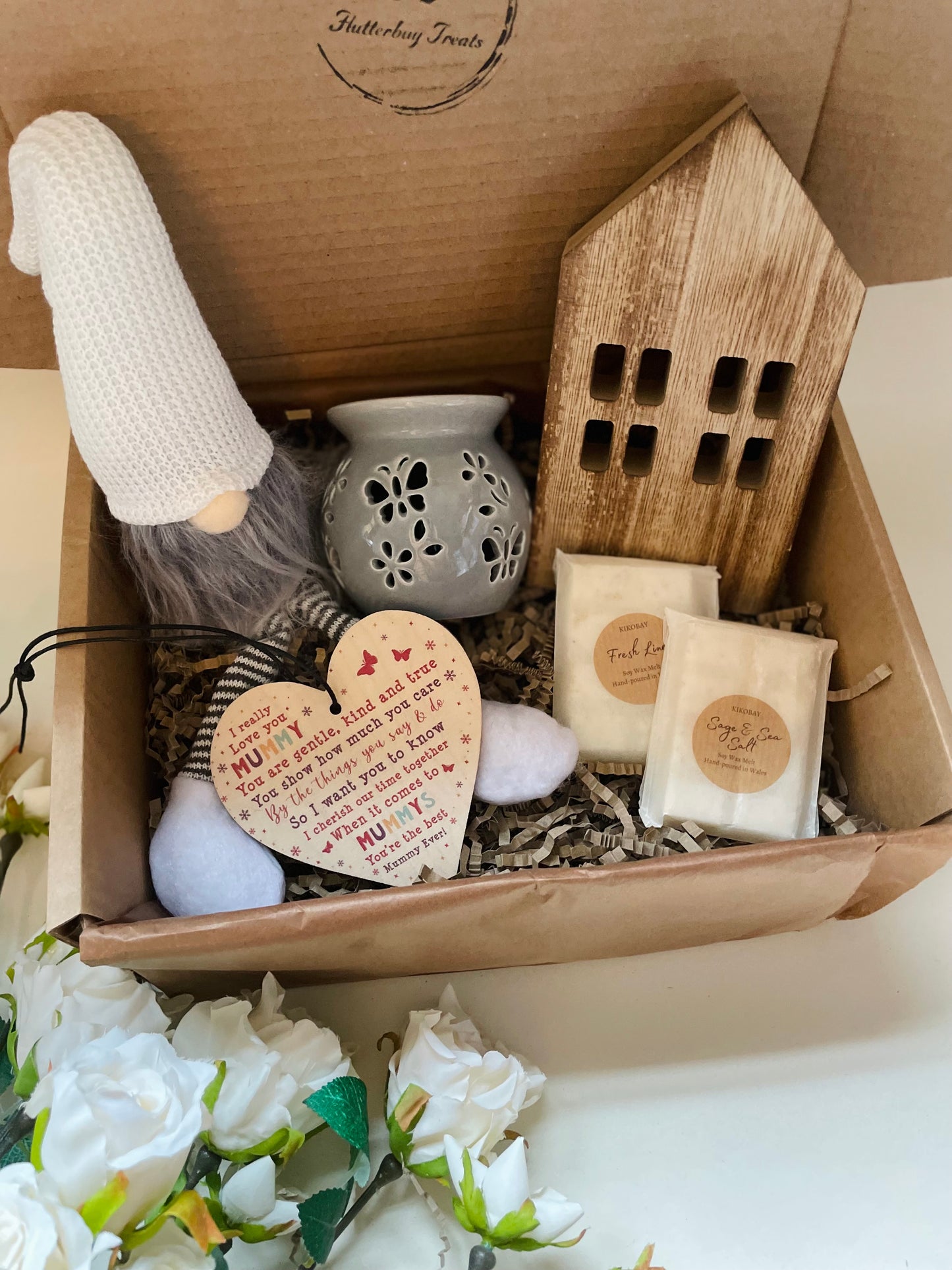 Grey Gonk Gift Box with optional add on items