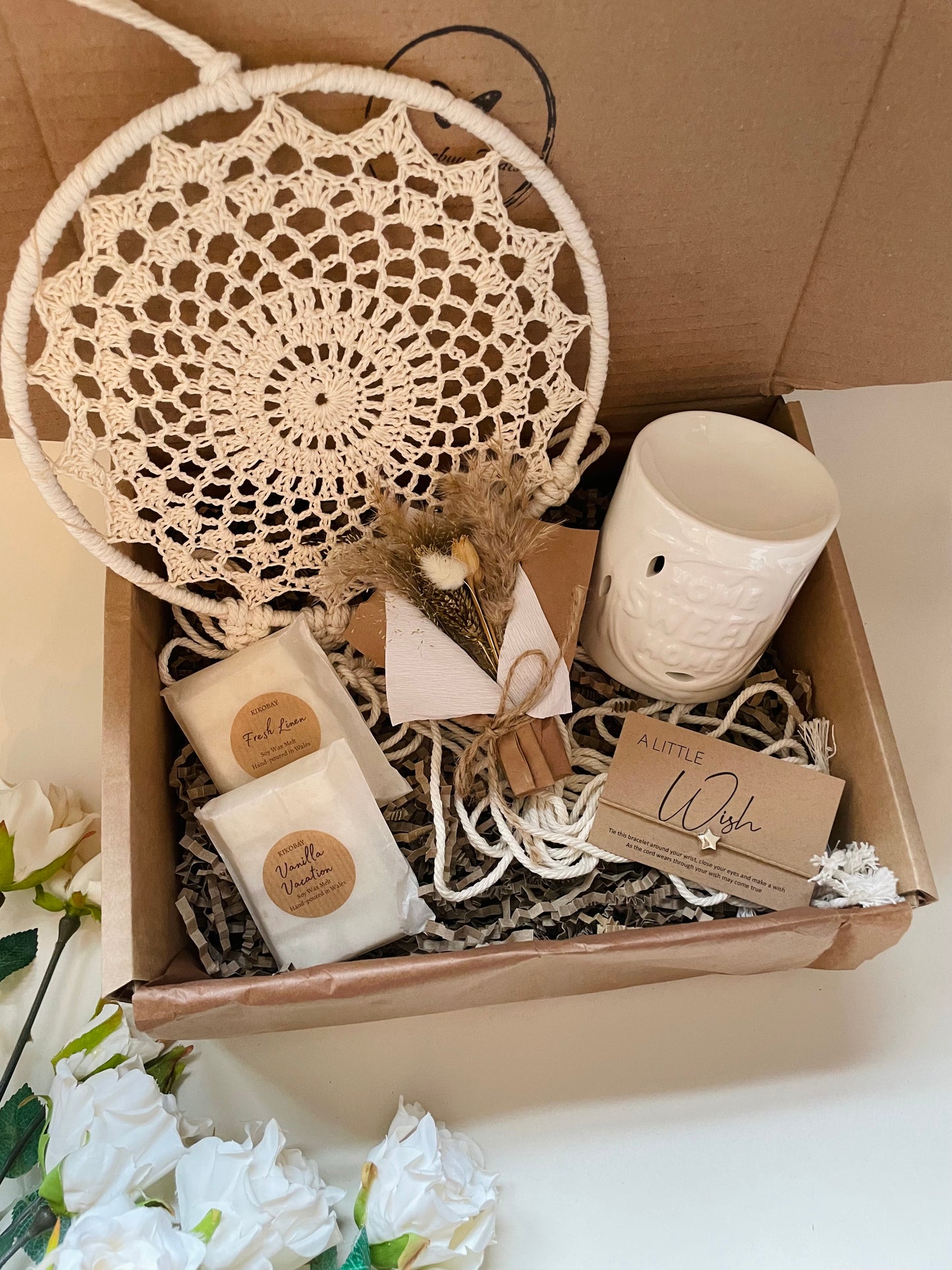 White Home Is Where The Heart Is Gift Box