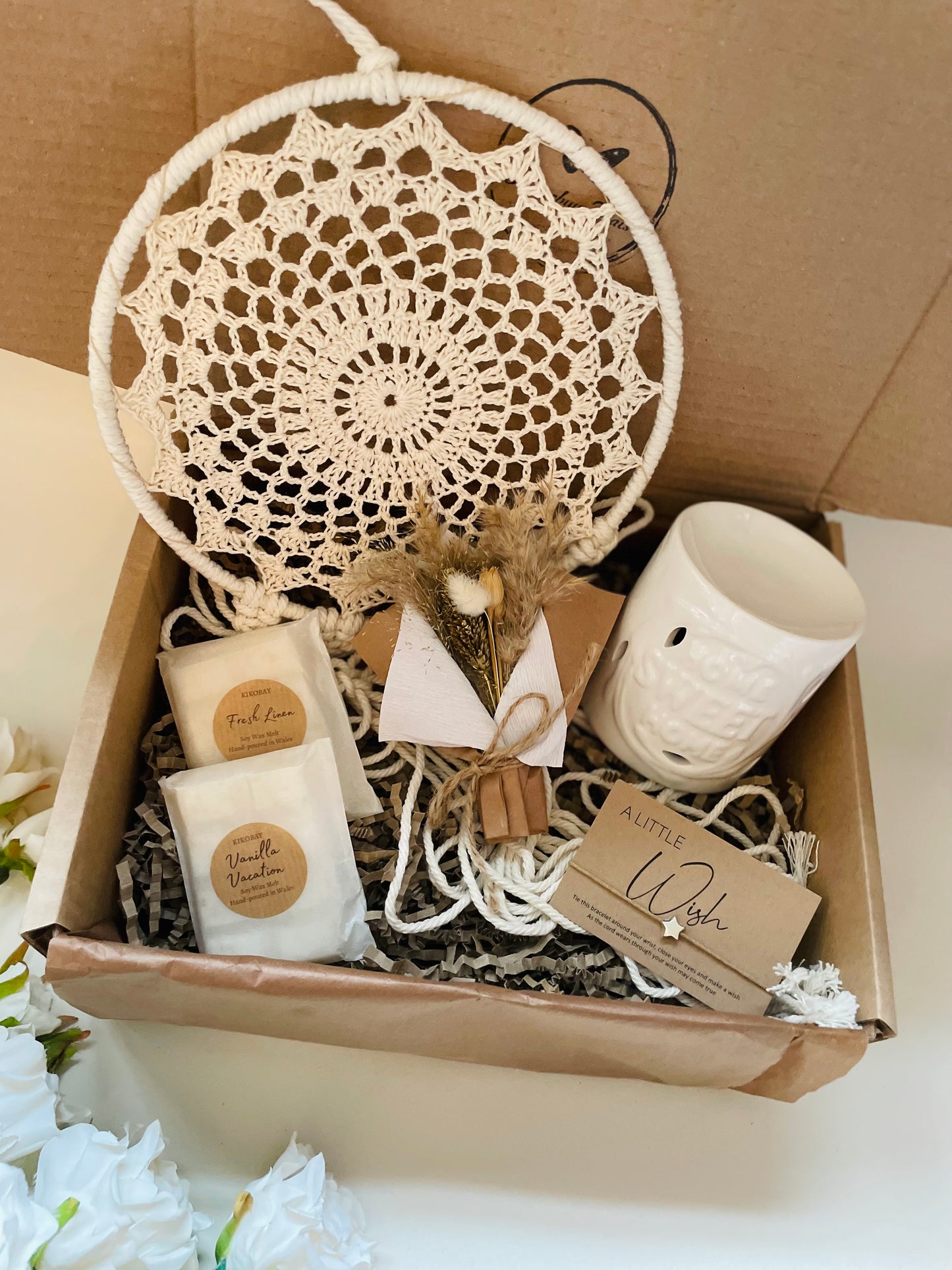 White Home Is Where The Heart Is Gift Box