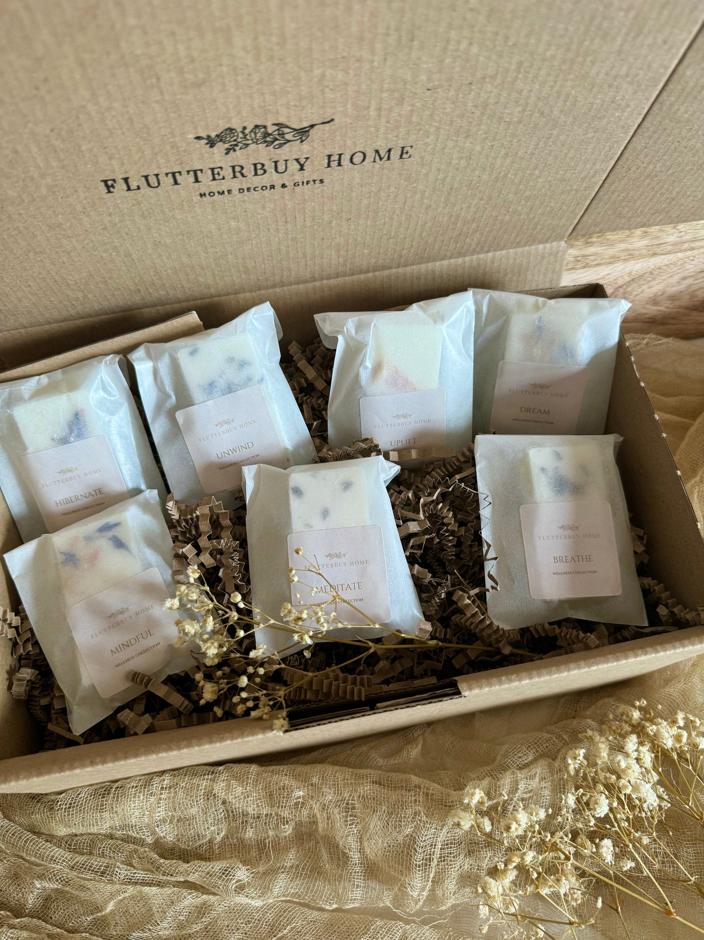 Aromatherapy Wellness Wax Melt Discovery Selection Box