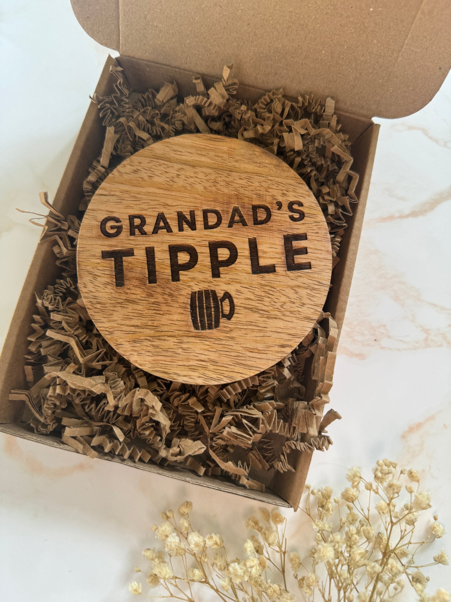 Grandad's Tipple Coaster