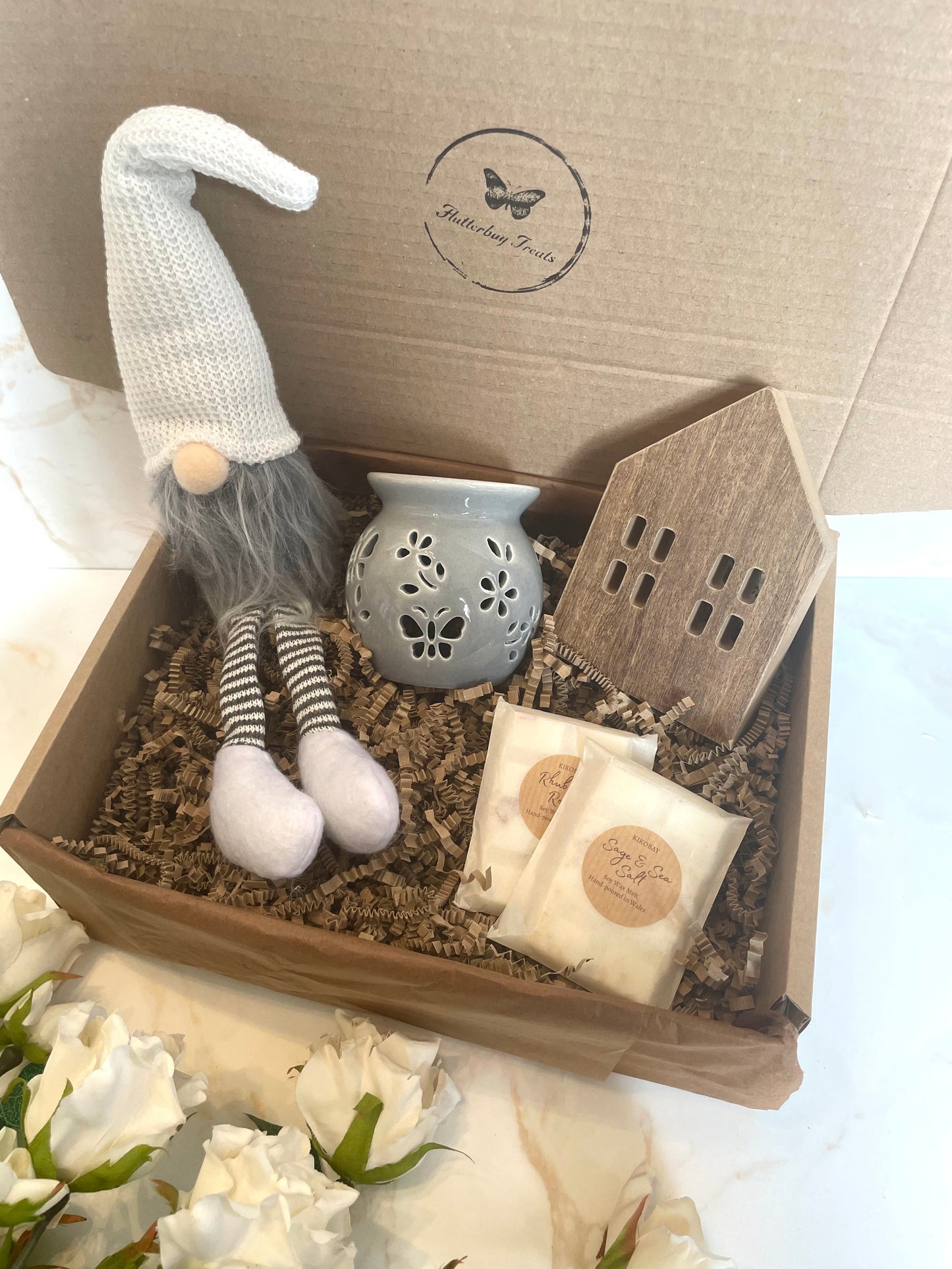 Grey Gonk Gift Box with optional add on items