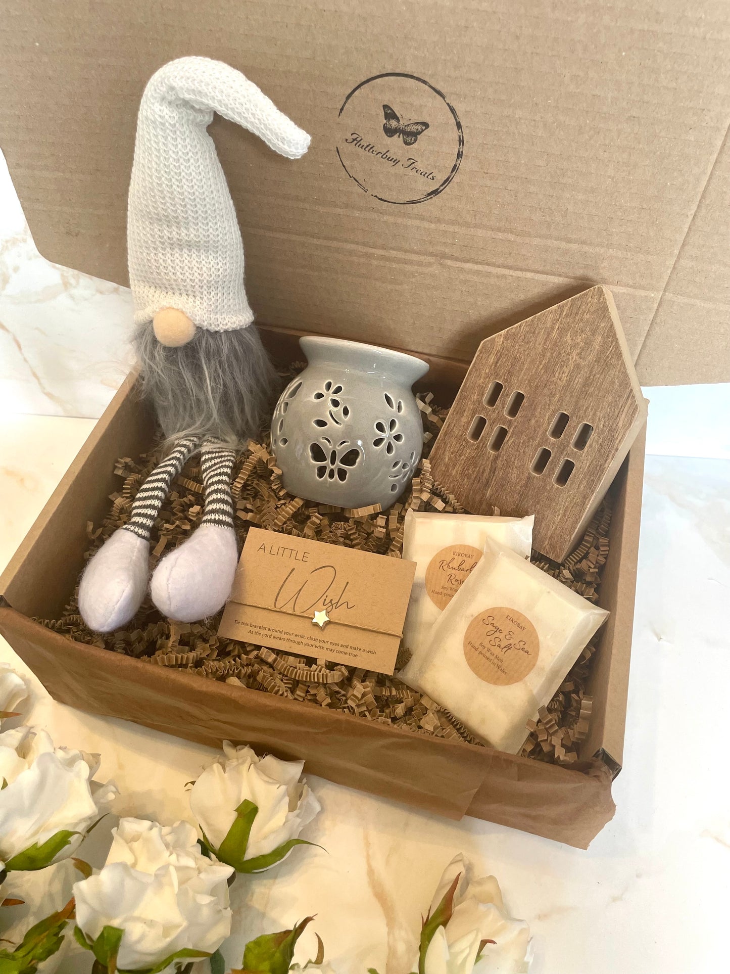 Grey Gonk Gift Box with optional add on items