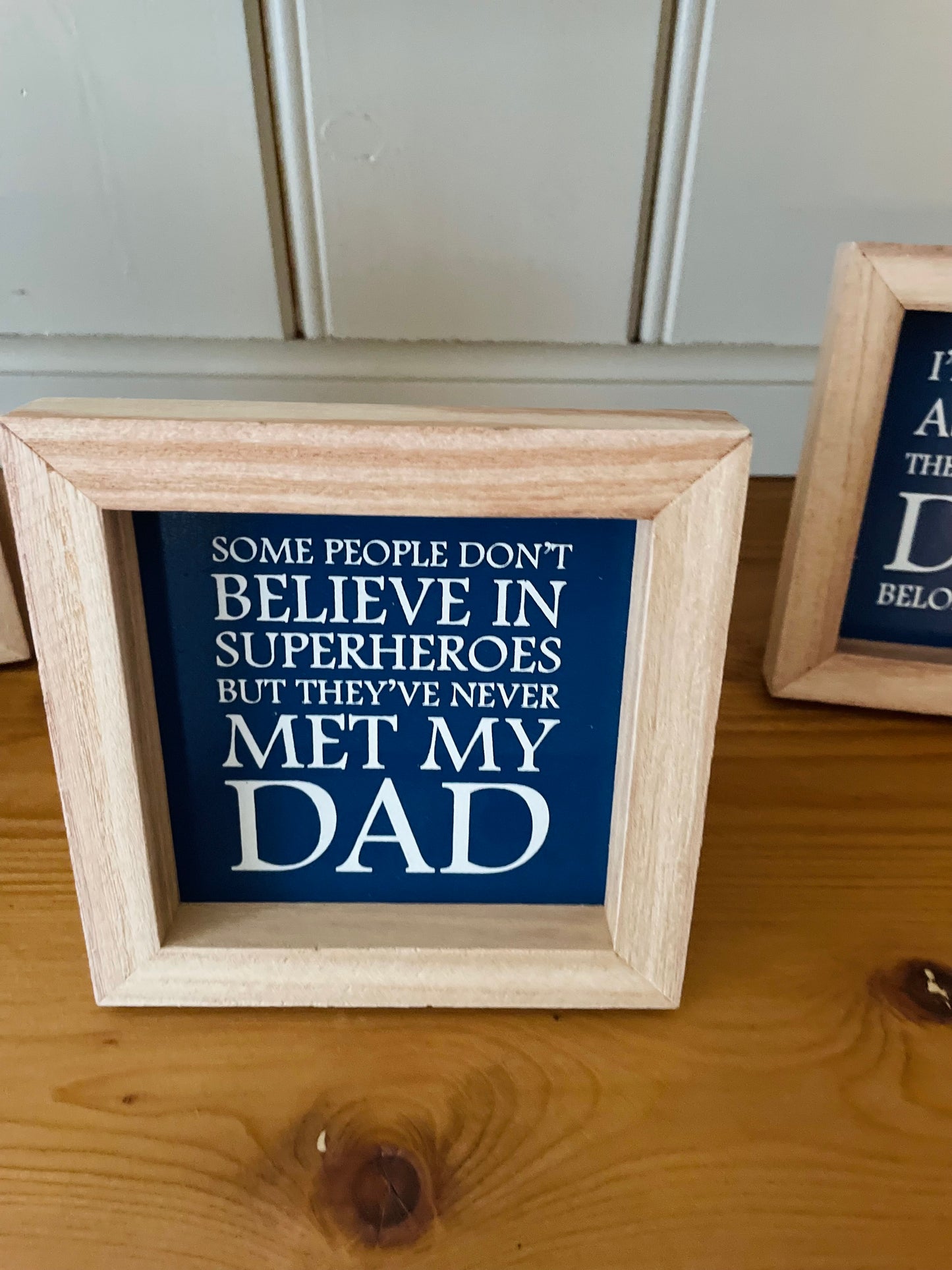 Square Framed Dad Plaques