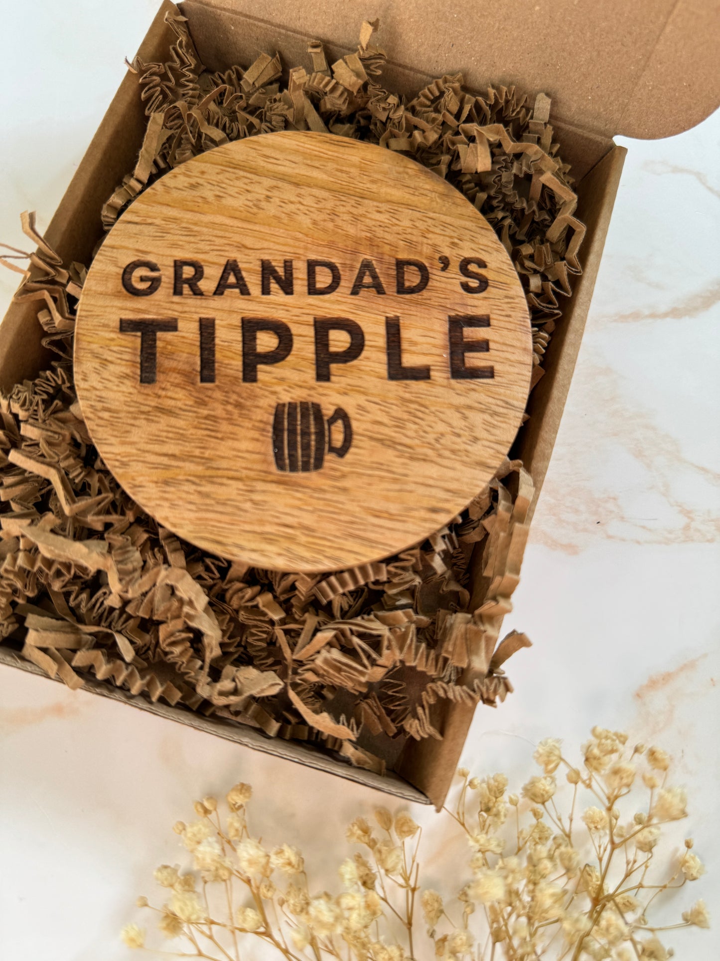 Grandad's Tipple Coaster