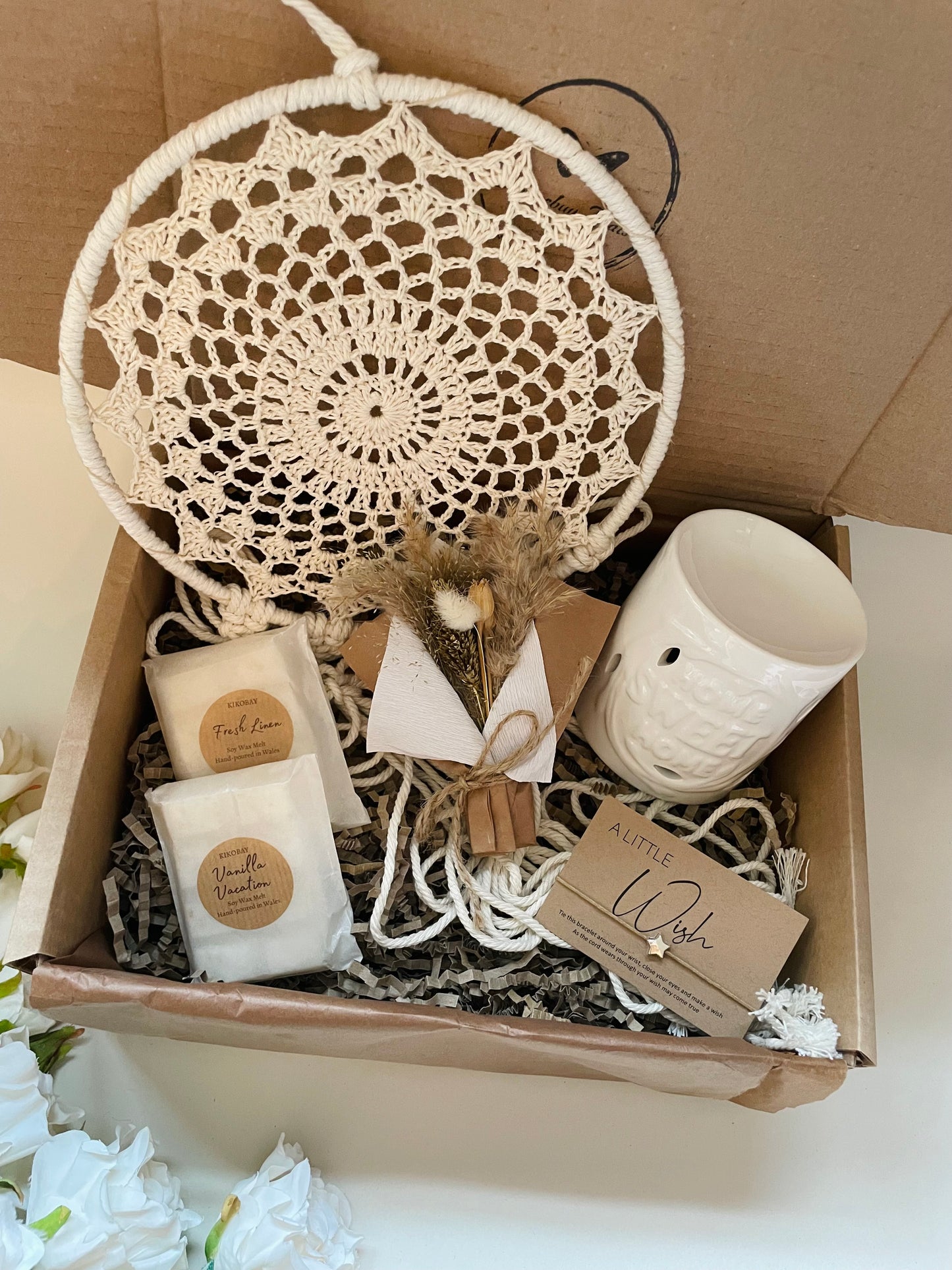 White Home Is Where The Heart Is Gift Box