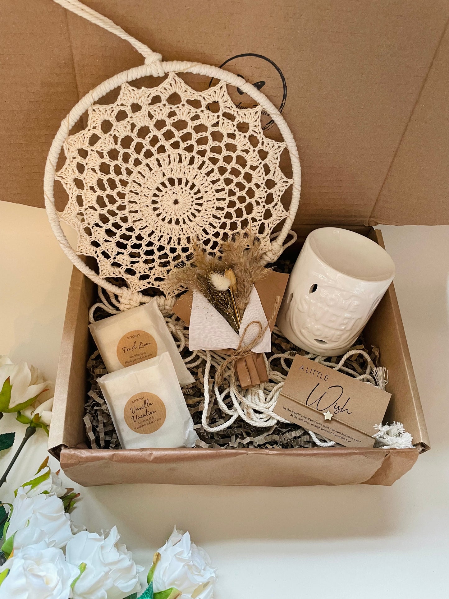 White Home Is Where The Heart Is Gift Box