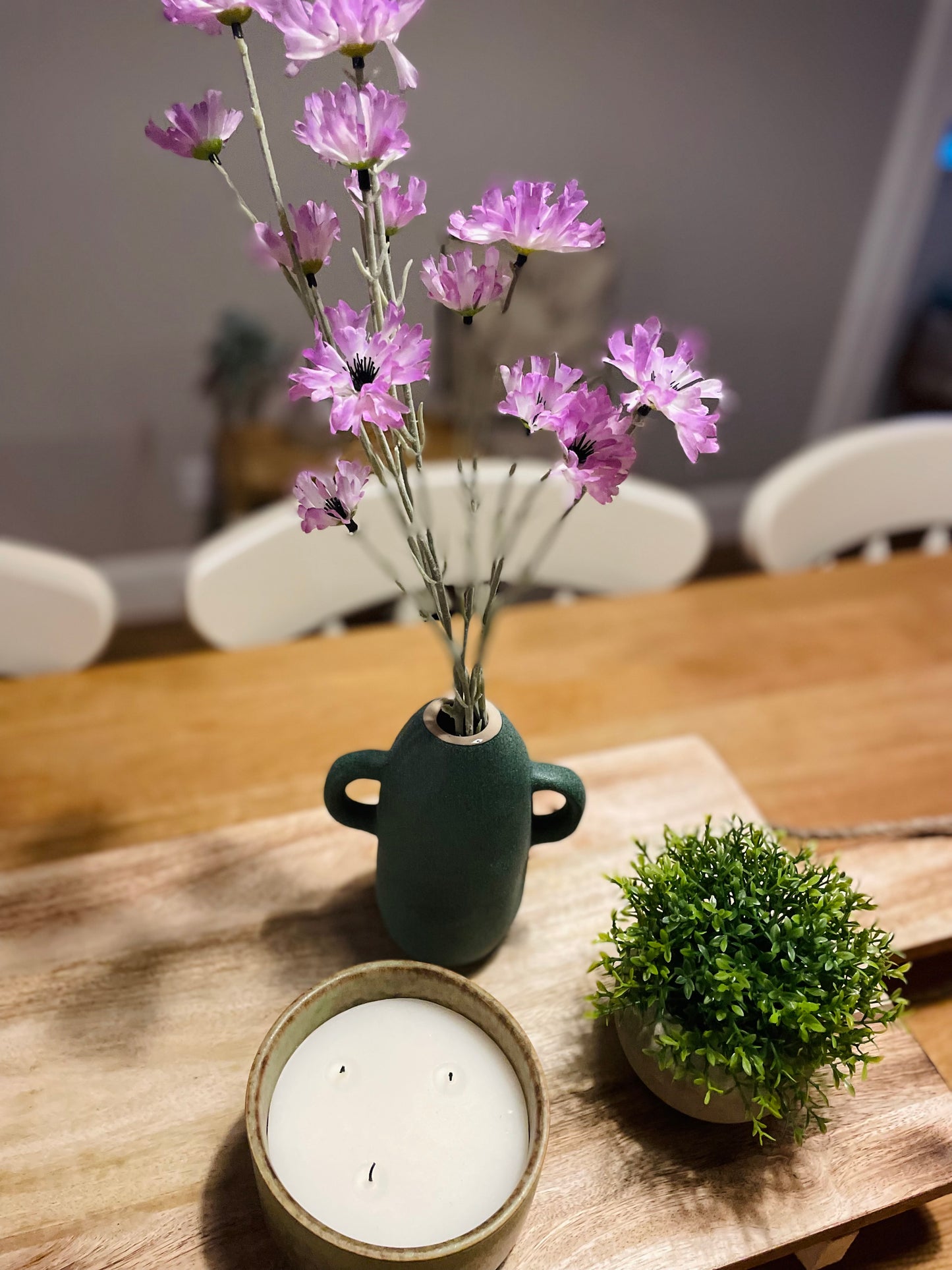 Lilac Cornflower Stem