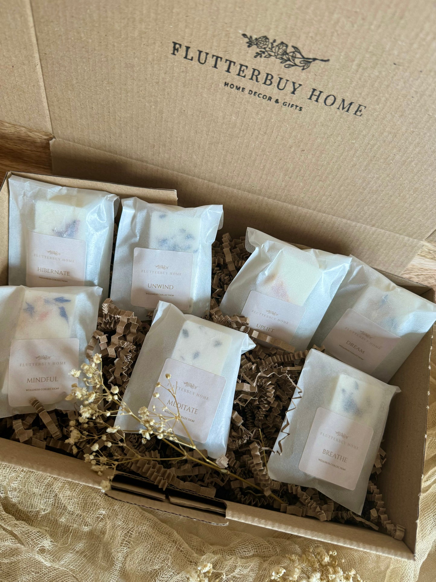Aromatherapy Wellness Wax Melt Discovery Selection Box