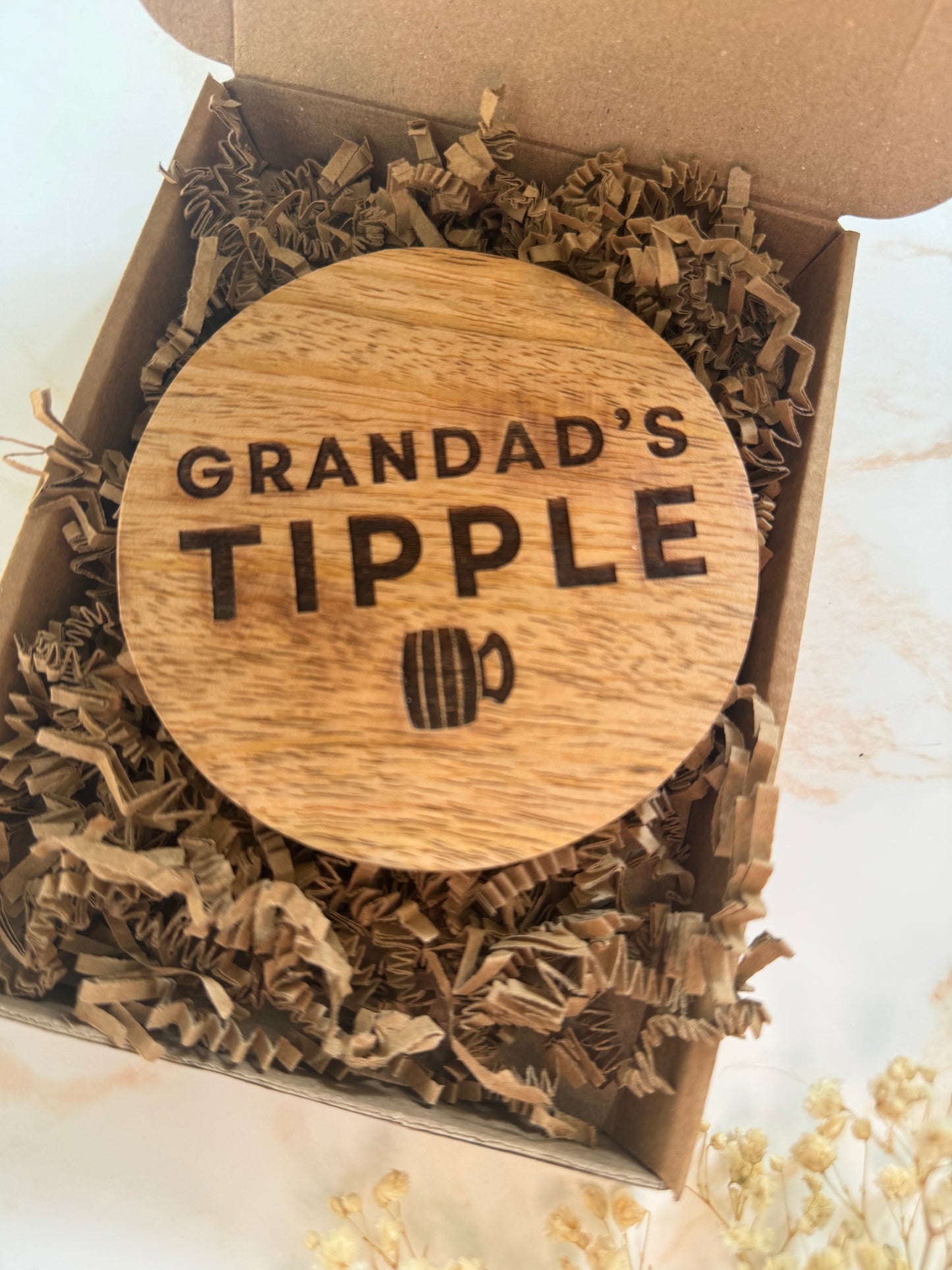 Grandad's Tipple Coaster