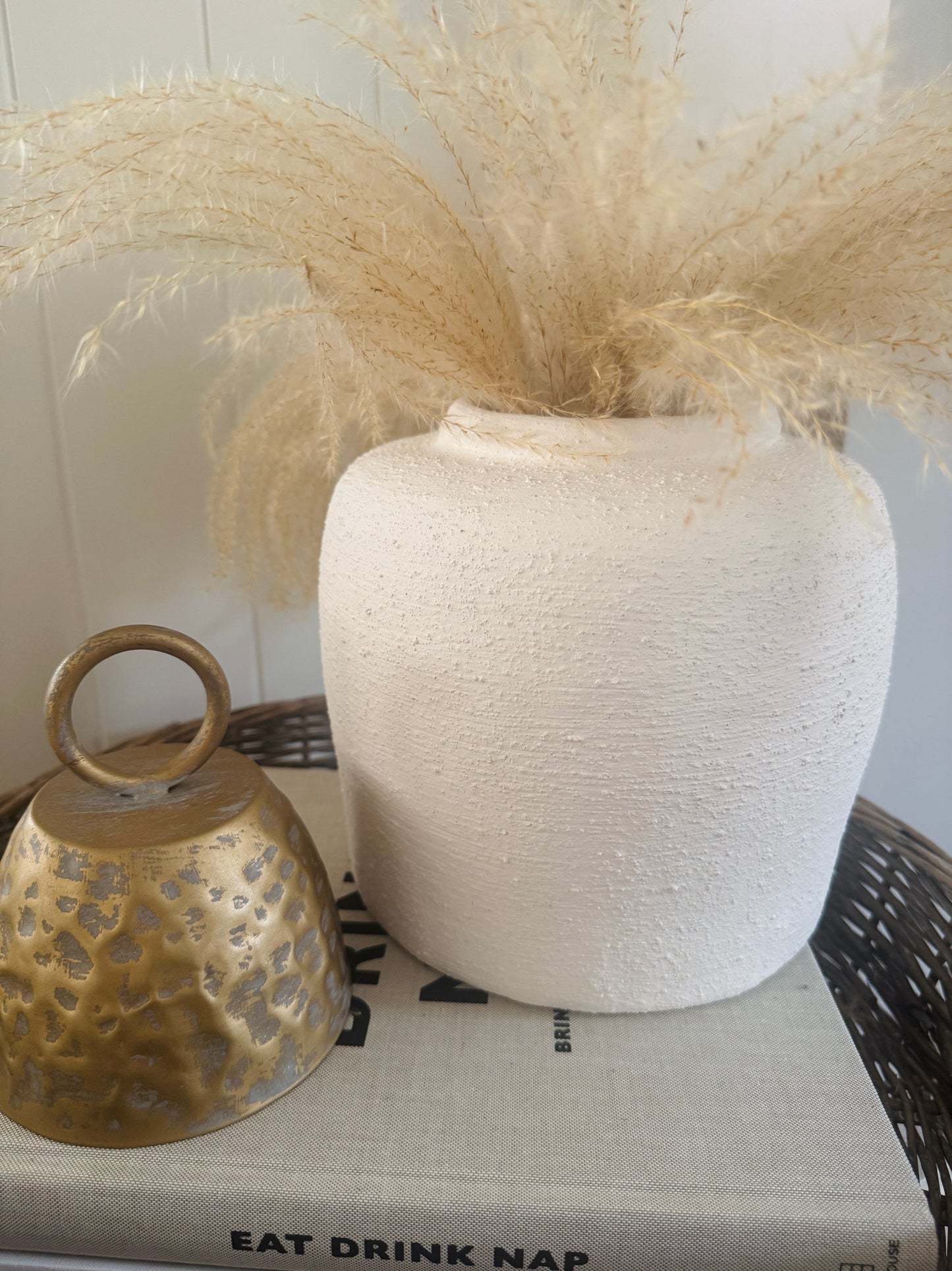 White Maggie Vase