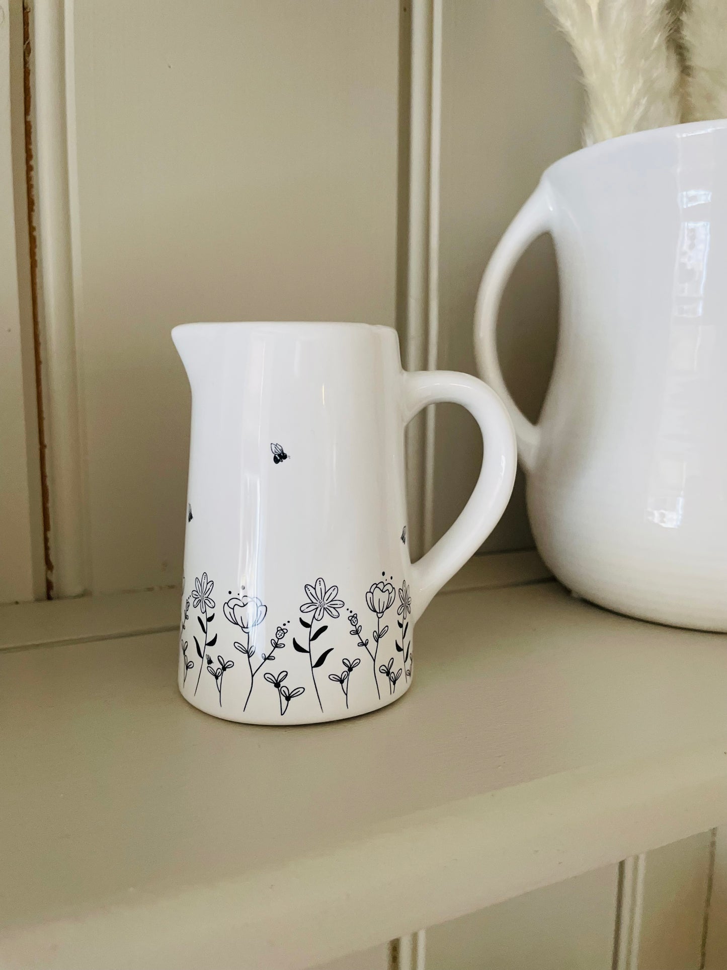 Bee & Wild Flower Mini Jug
