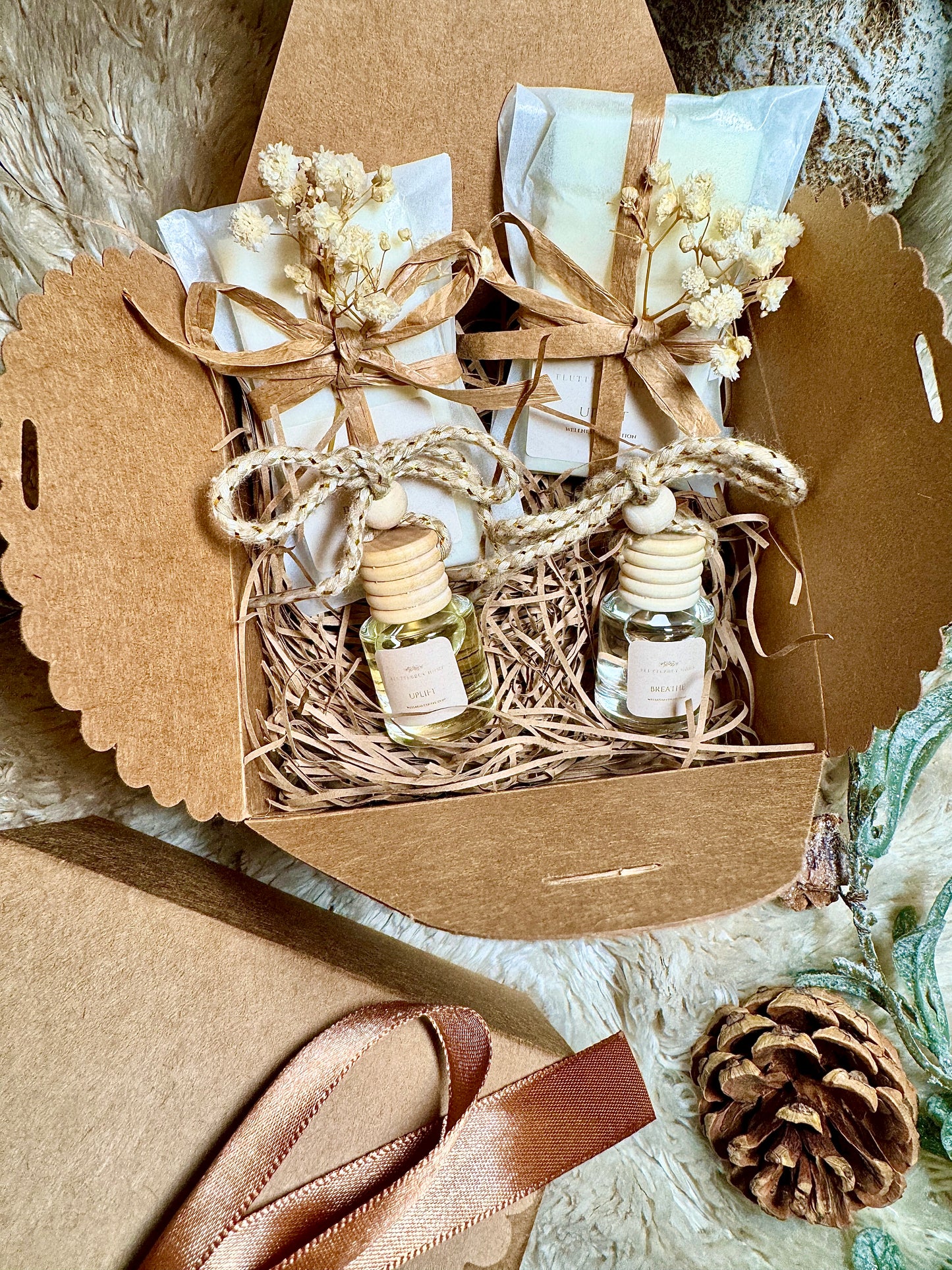 Aromatherapy Car and Home Gift Set