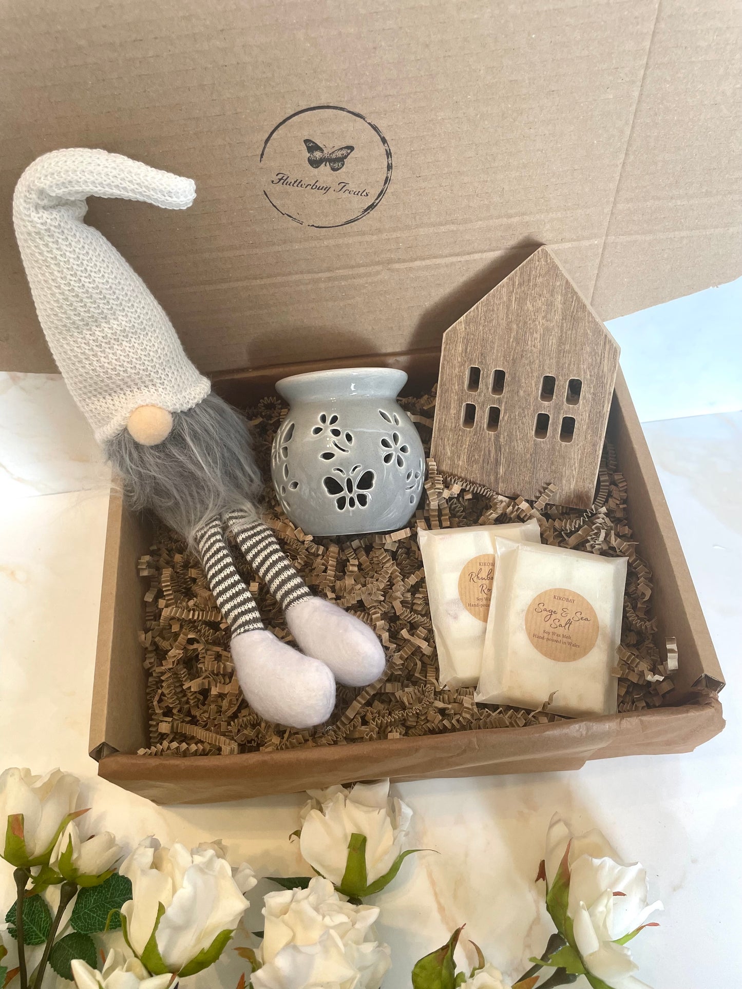 Grey Gonk Gift Box with optional add on items