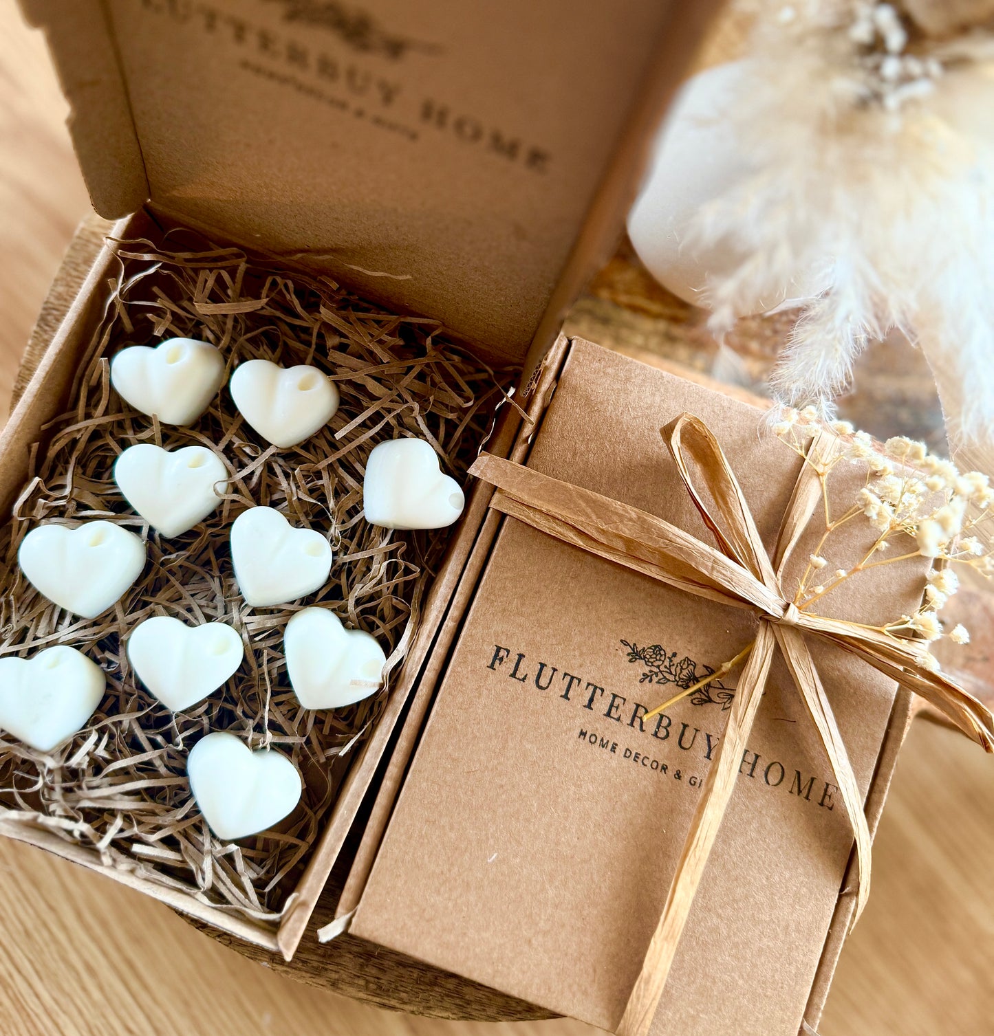 Love Heart Wax Melt Gift Box