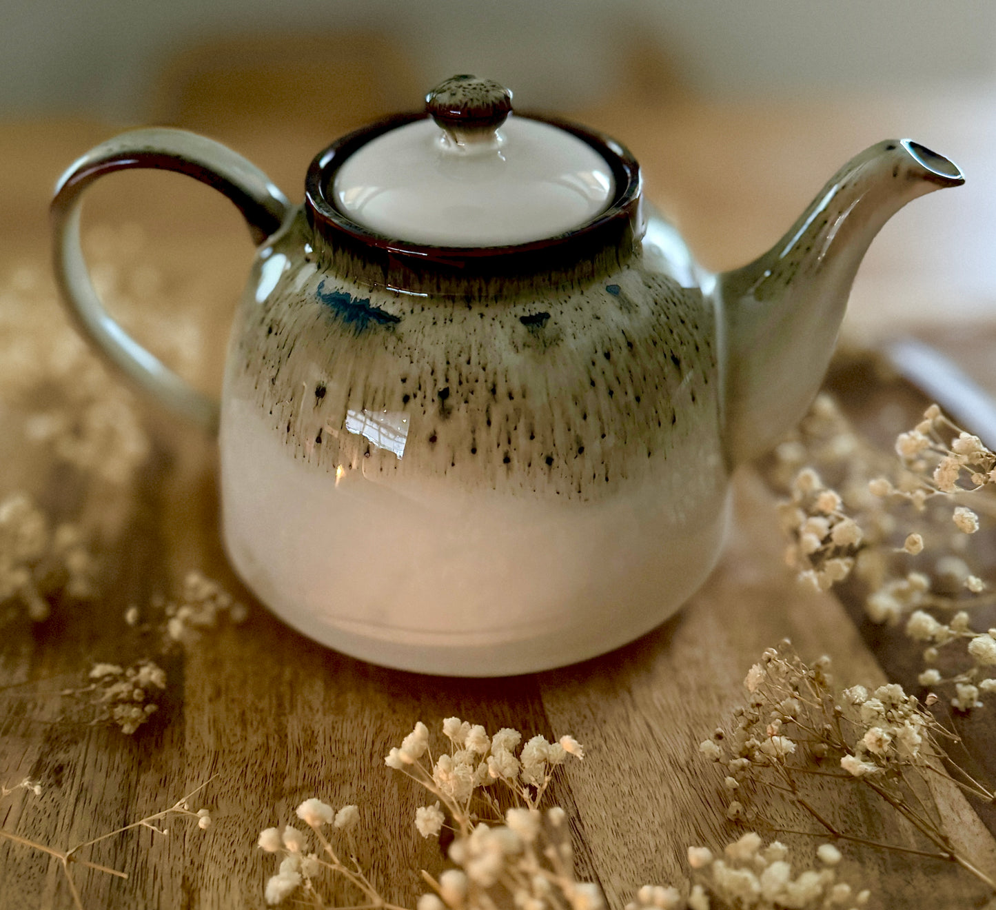 Reactive Glaze Teapot
