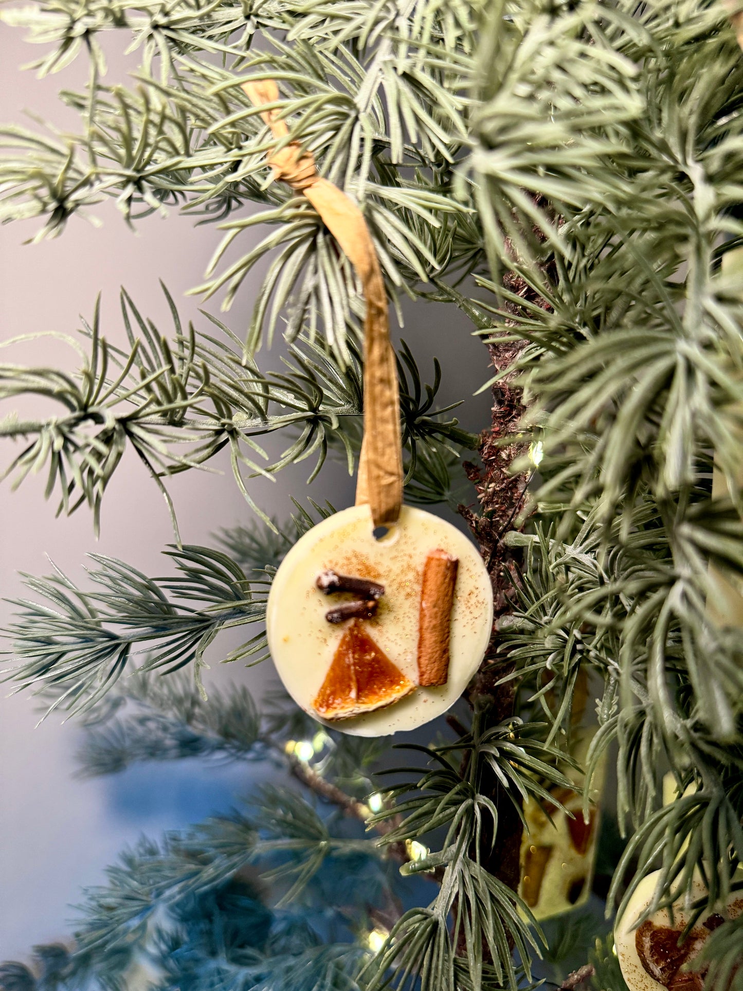 *Imperfect* Festive Spice Mood Boosting Wax Hanging Decorations