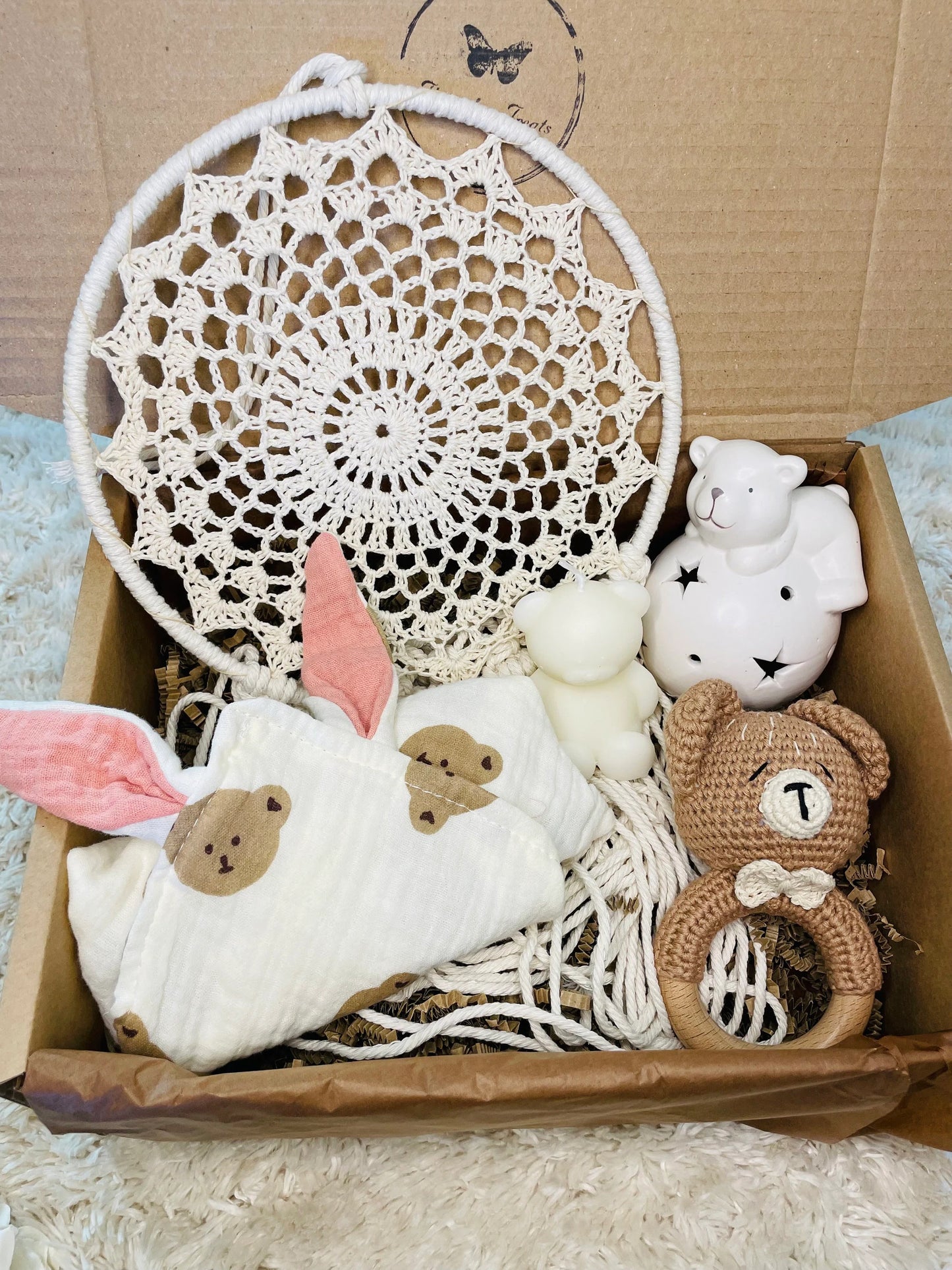 Sleepy Baby Bear Gift Box