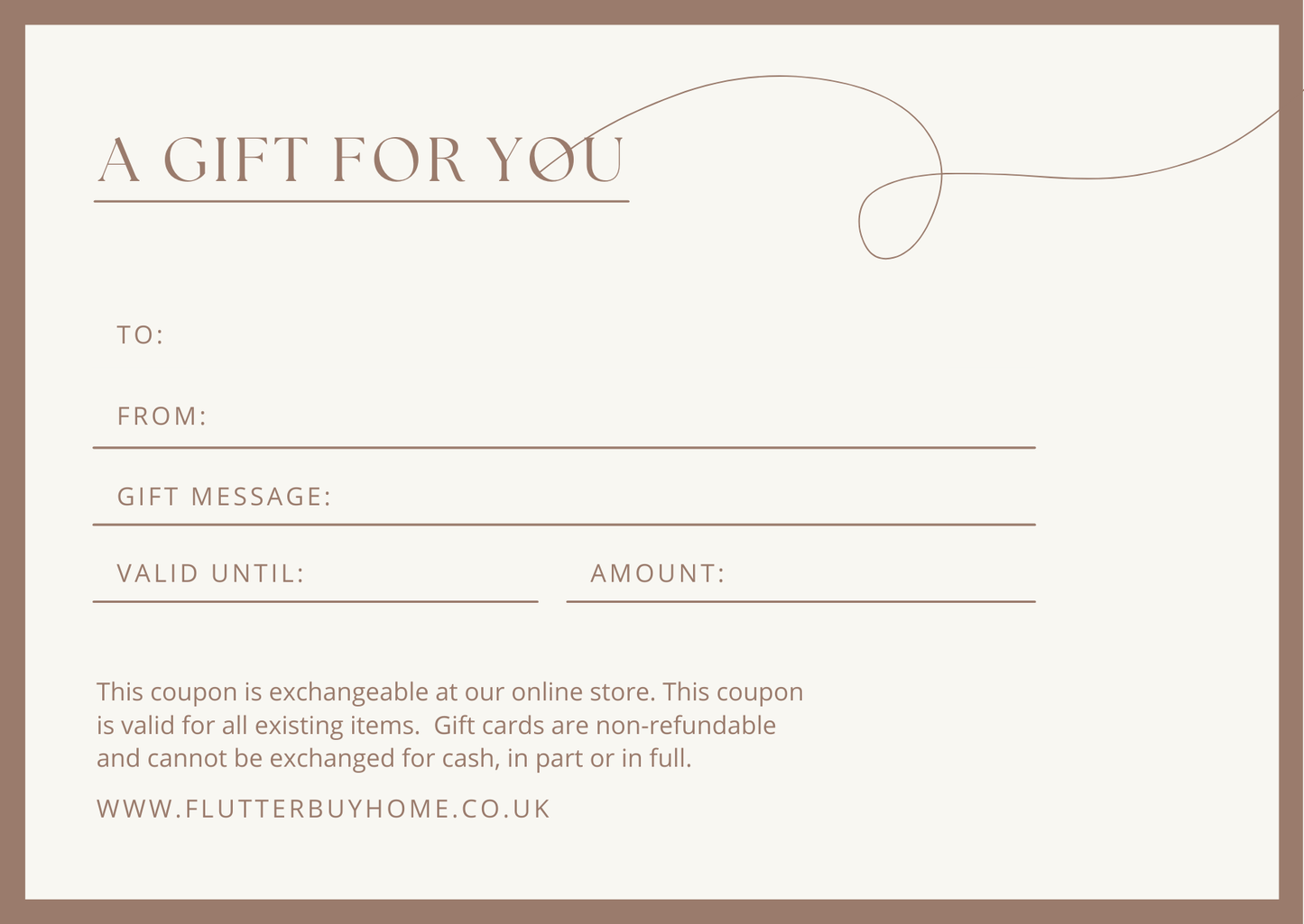 Gift Vouchers (Digital)