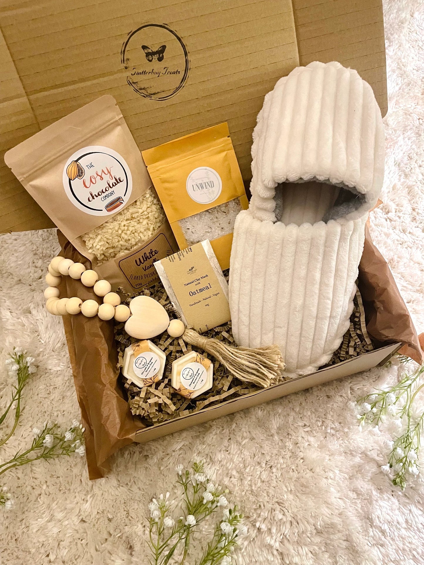 Cosy Slippers Pamper Gift Box