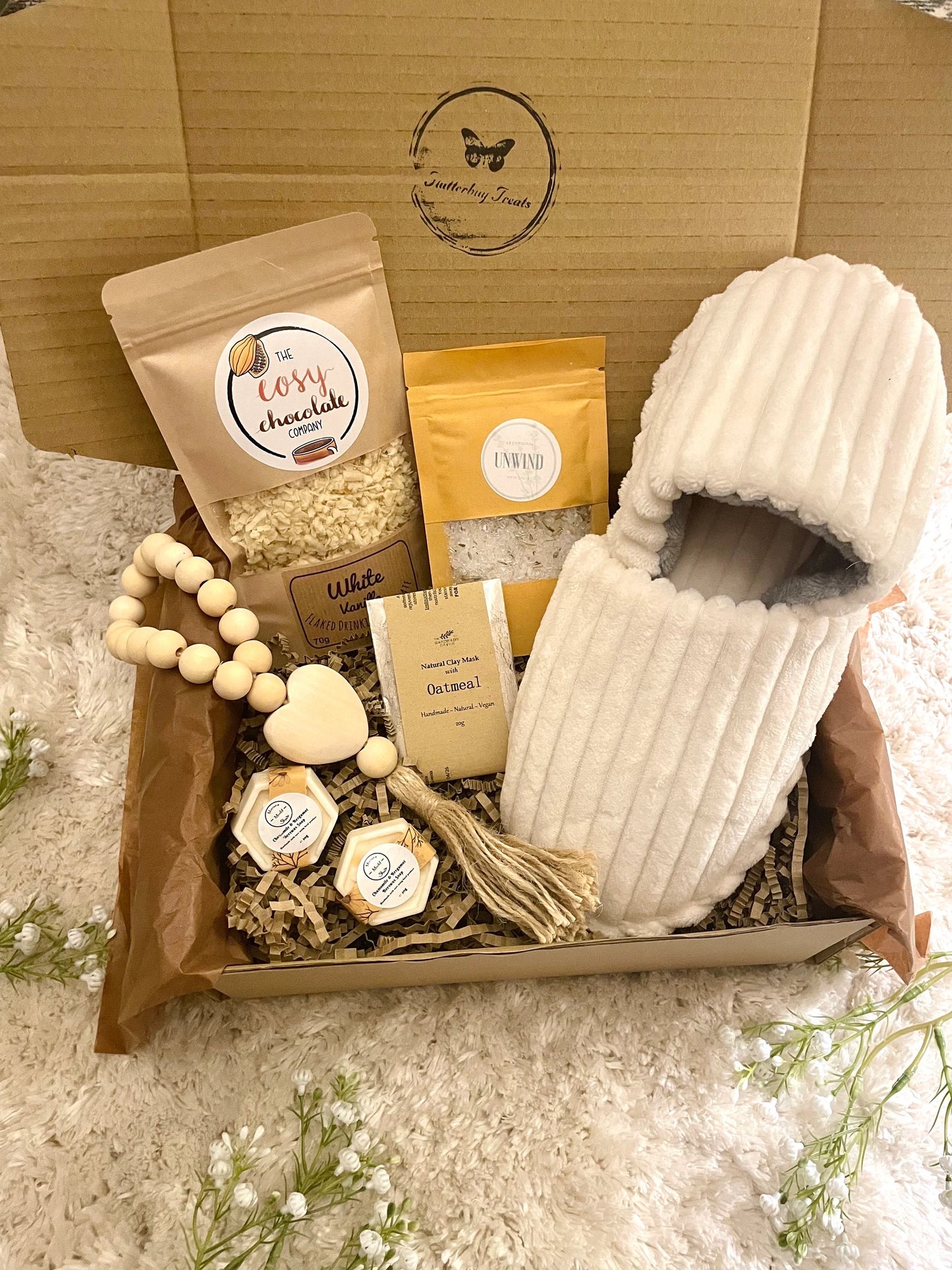 Cosy Slippers Pamper Gift Box