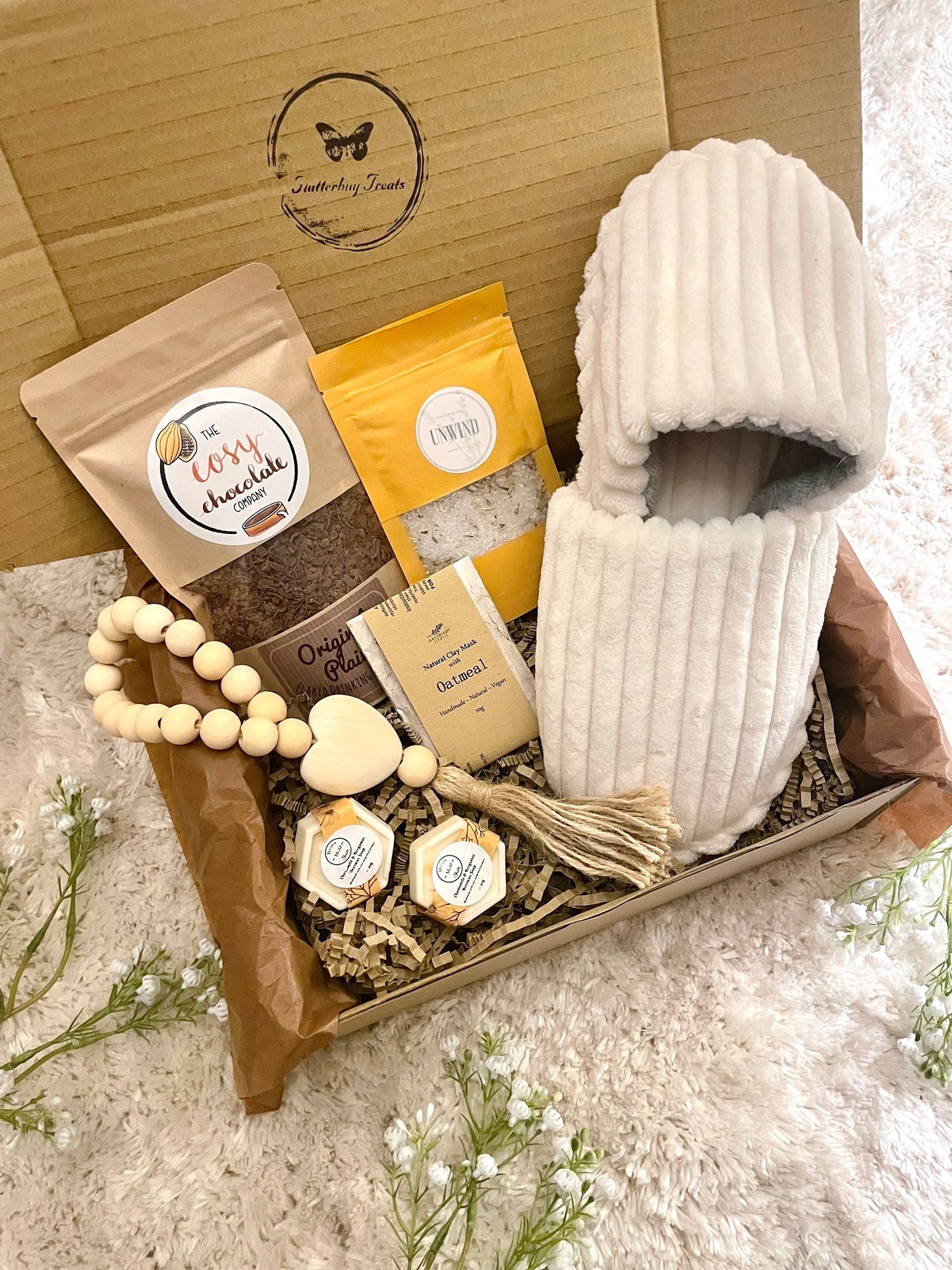 Cosy Slippers Pamper Gift Box