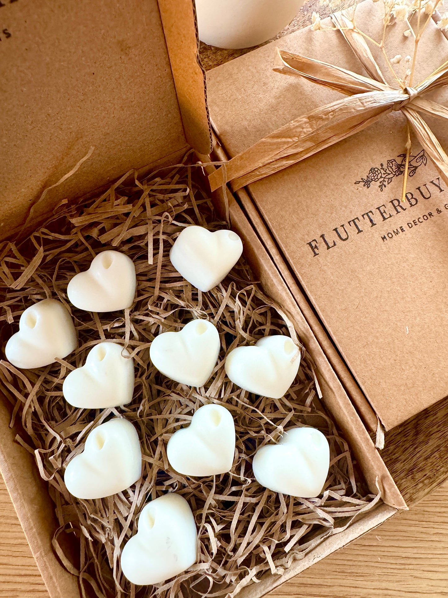 Love Heart Wax Melt Gift Box