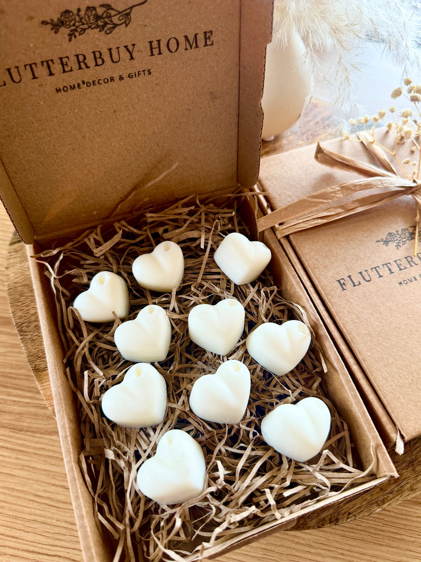 Love Heart Wax Melt Gift Box