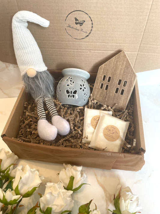 Grey Gonk Gift Box with optional add on items