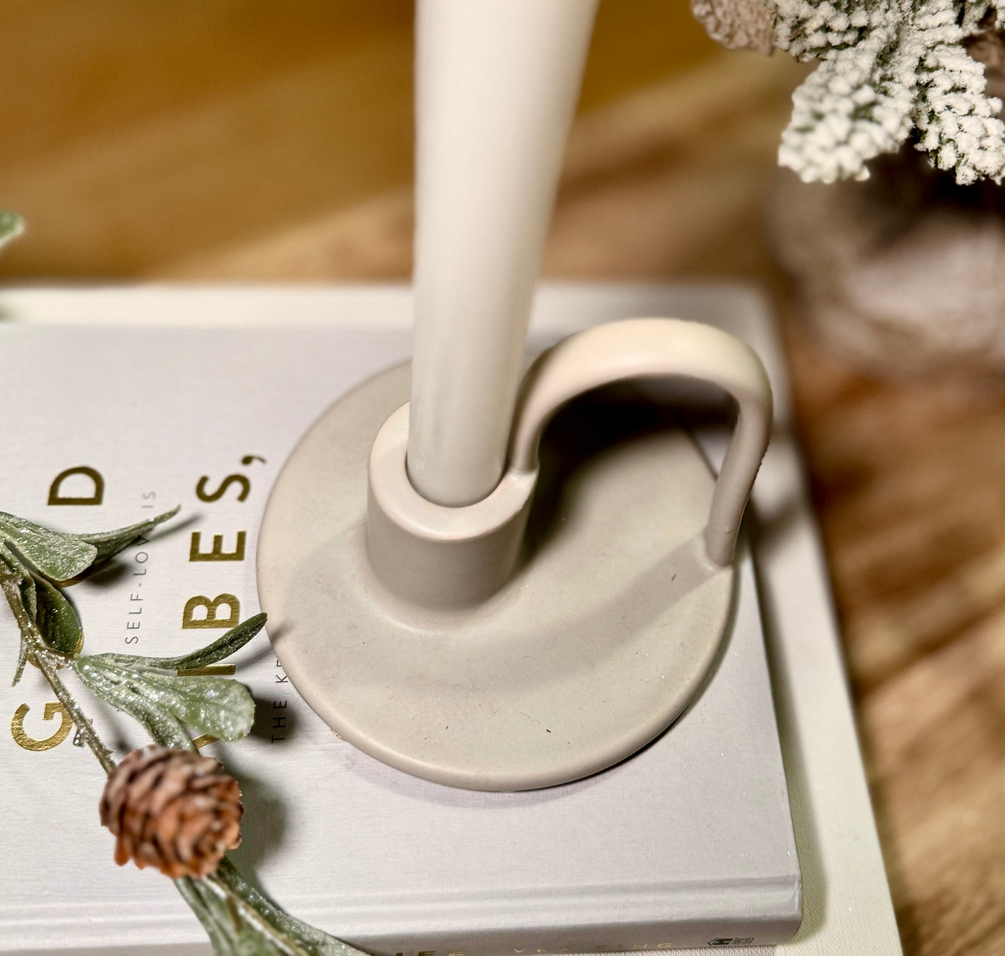 Stoneware Candle Holders (Choice of Styles)