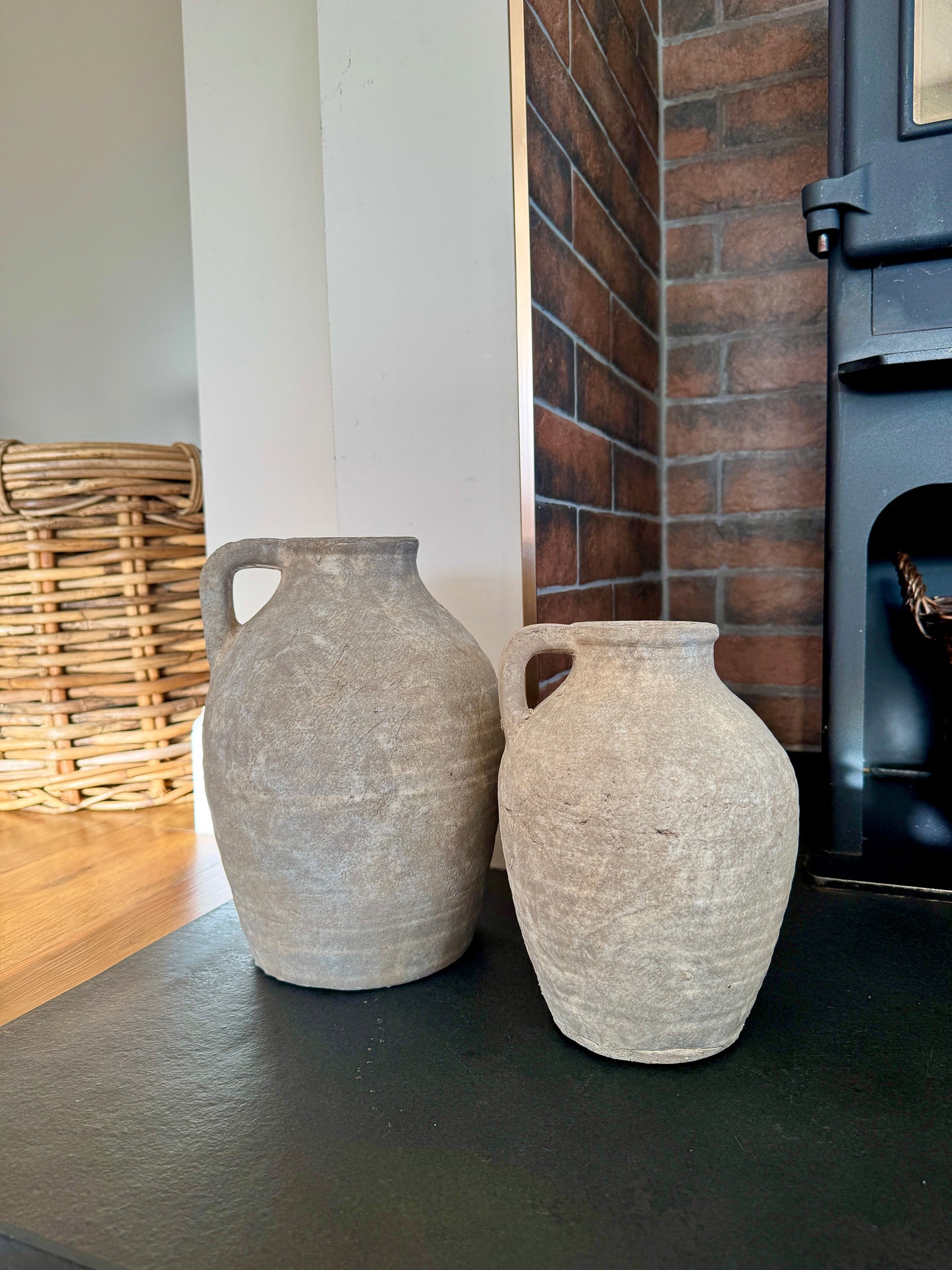 Rustic Sabrina Jug Vase - 2 Sizes