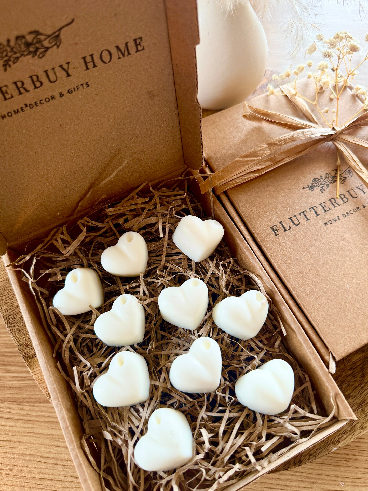 Love Heart Wax Melt Gift Box