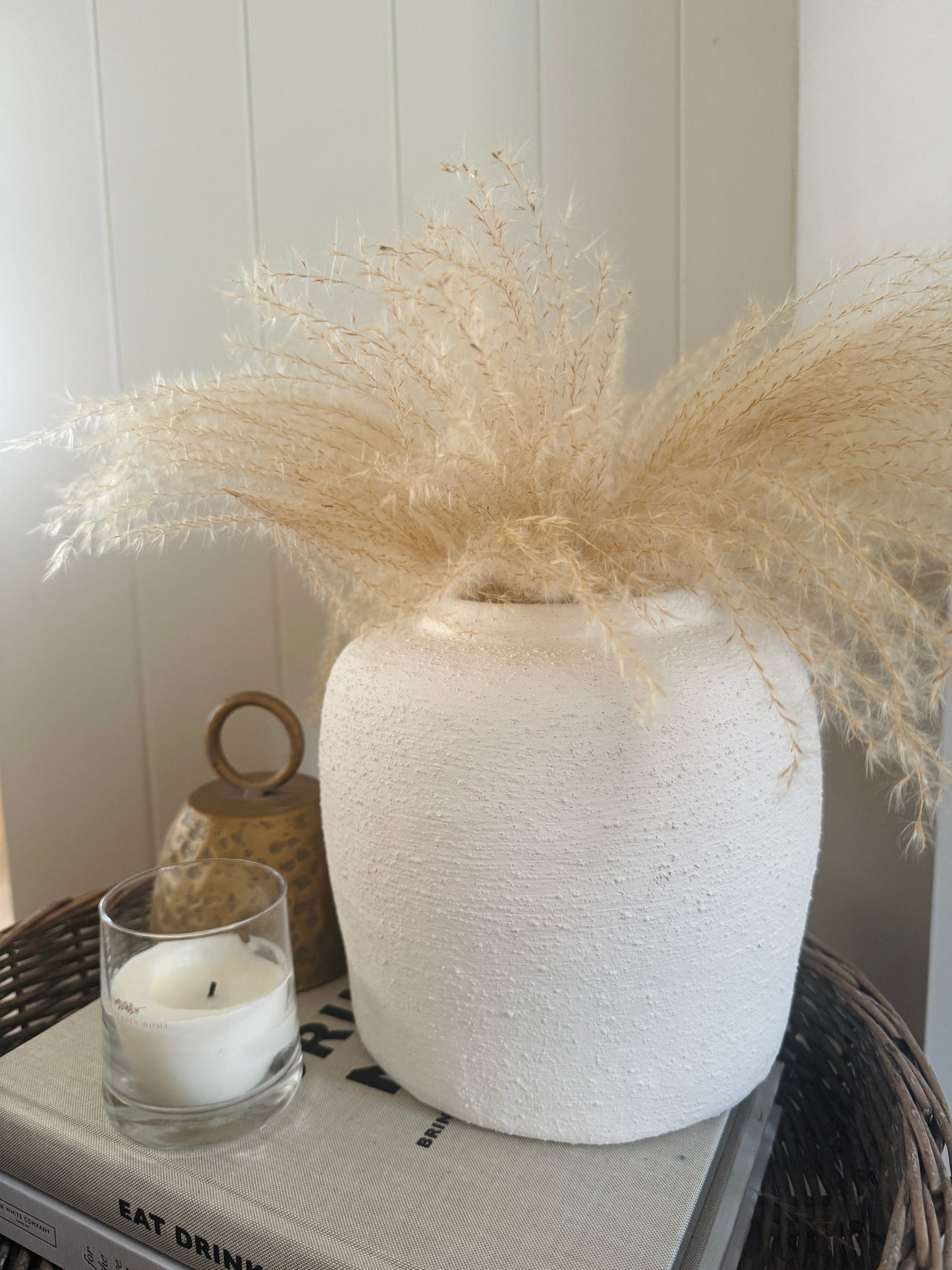 White Maggie Vase