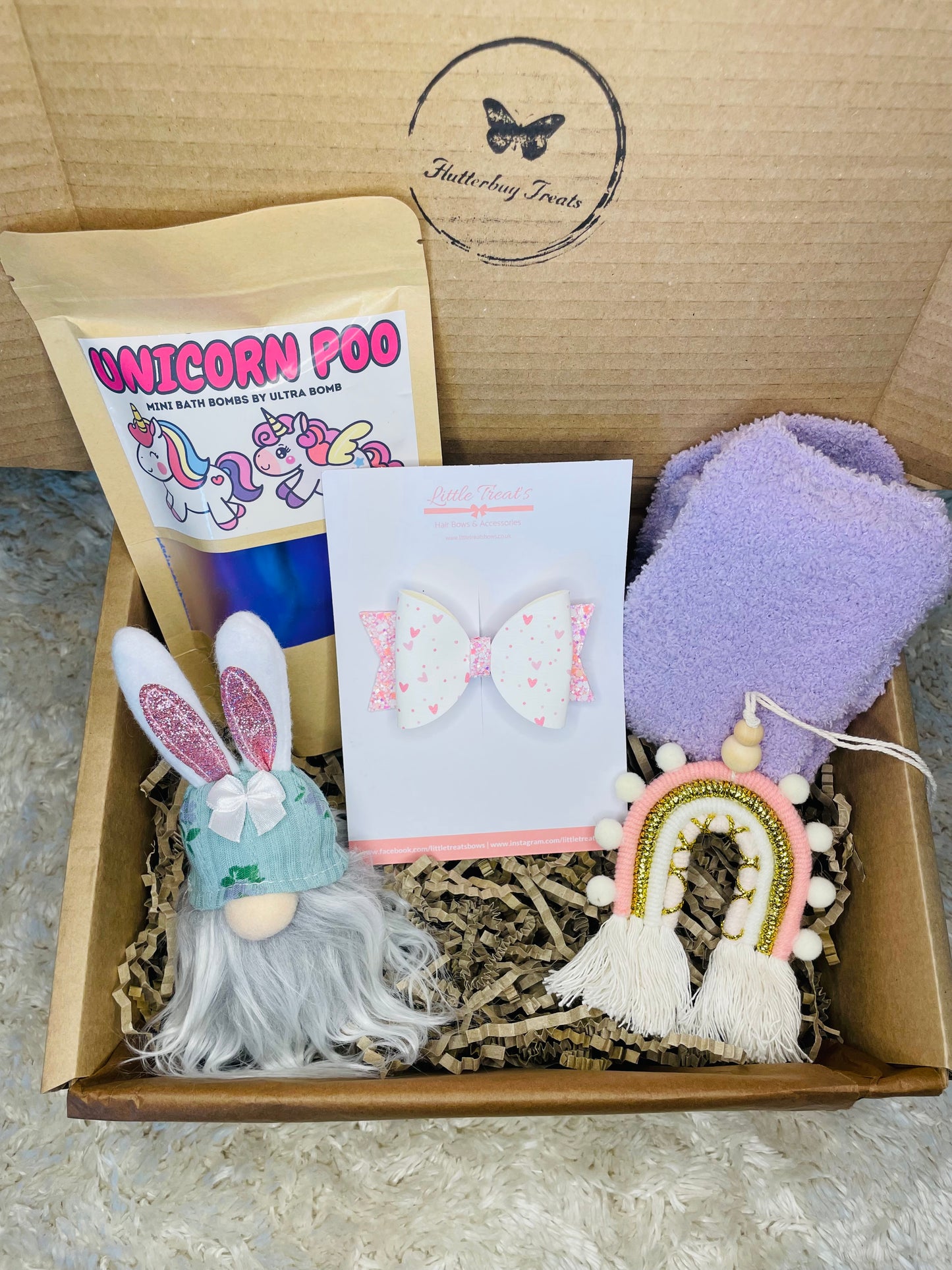 Girl’s Green Gonk and Unicorn Gift Box