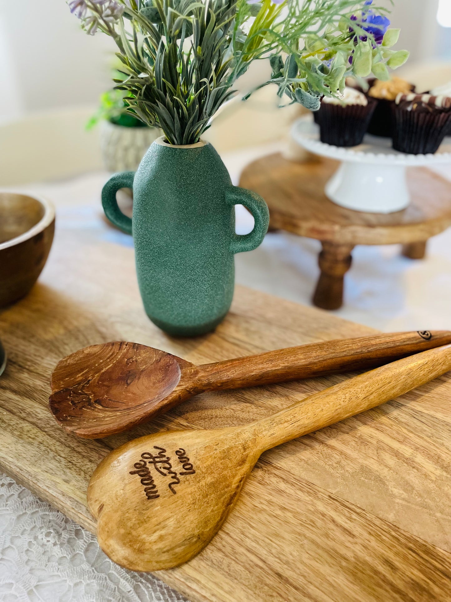 Heart Wooden Spoons