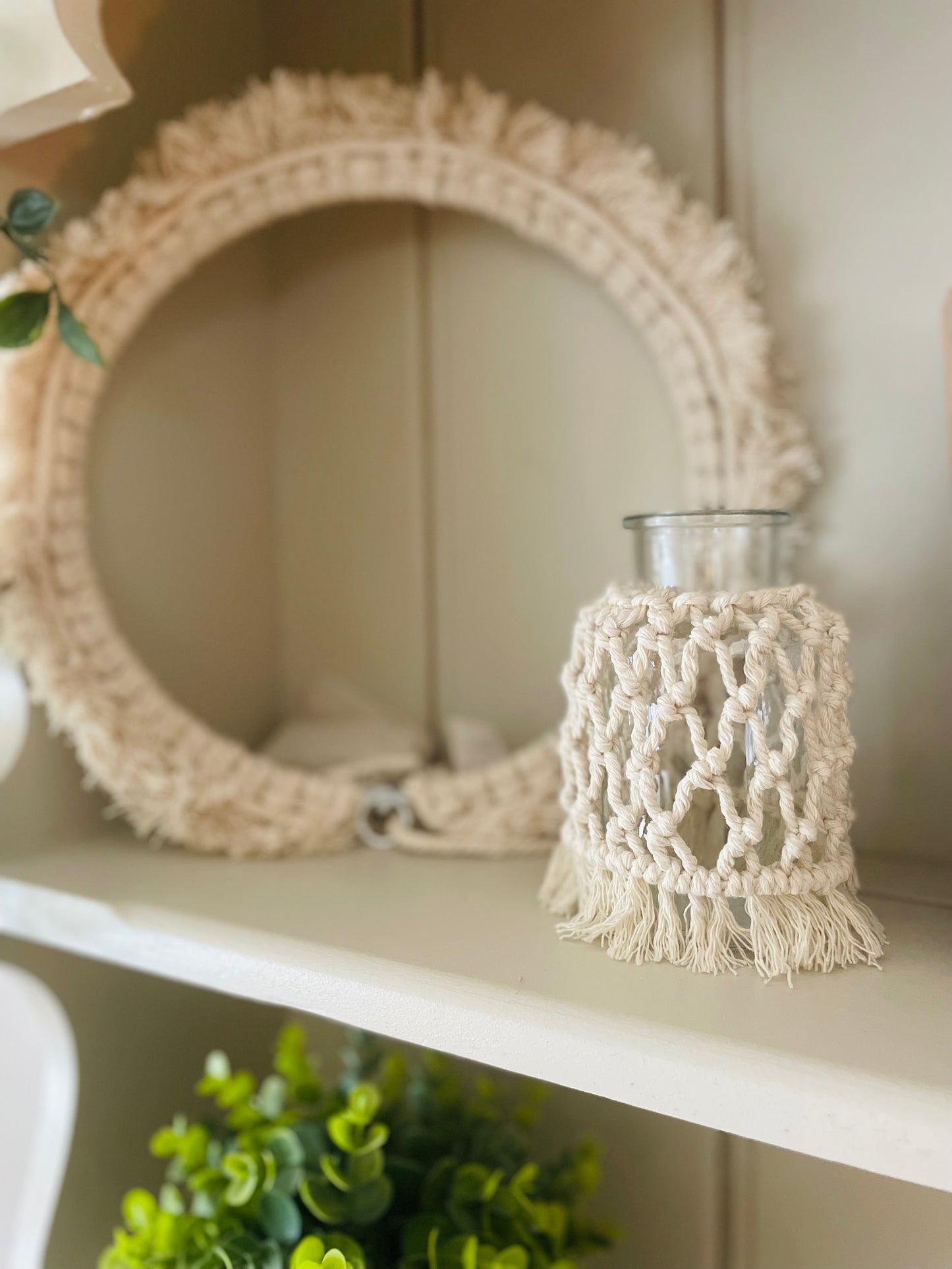 Macrame Light Up Wreath
