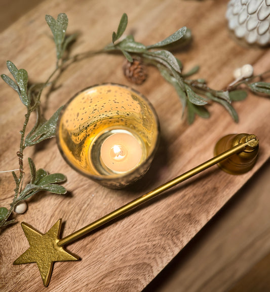 Gold Star Candle Snuffer