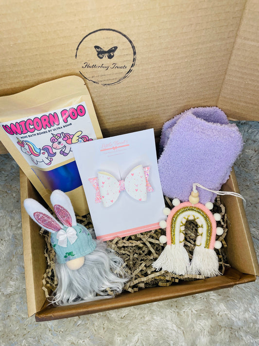 Girl’s Green Gonk and Unicorn Gift Box