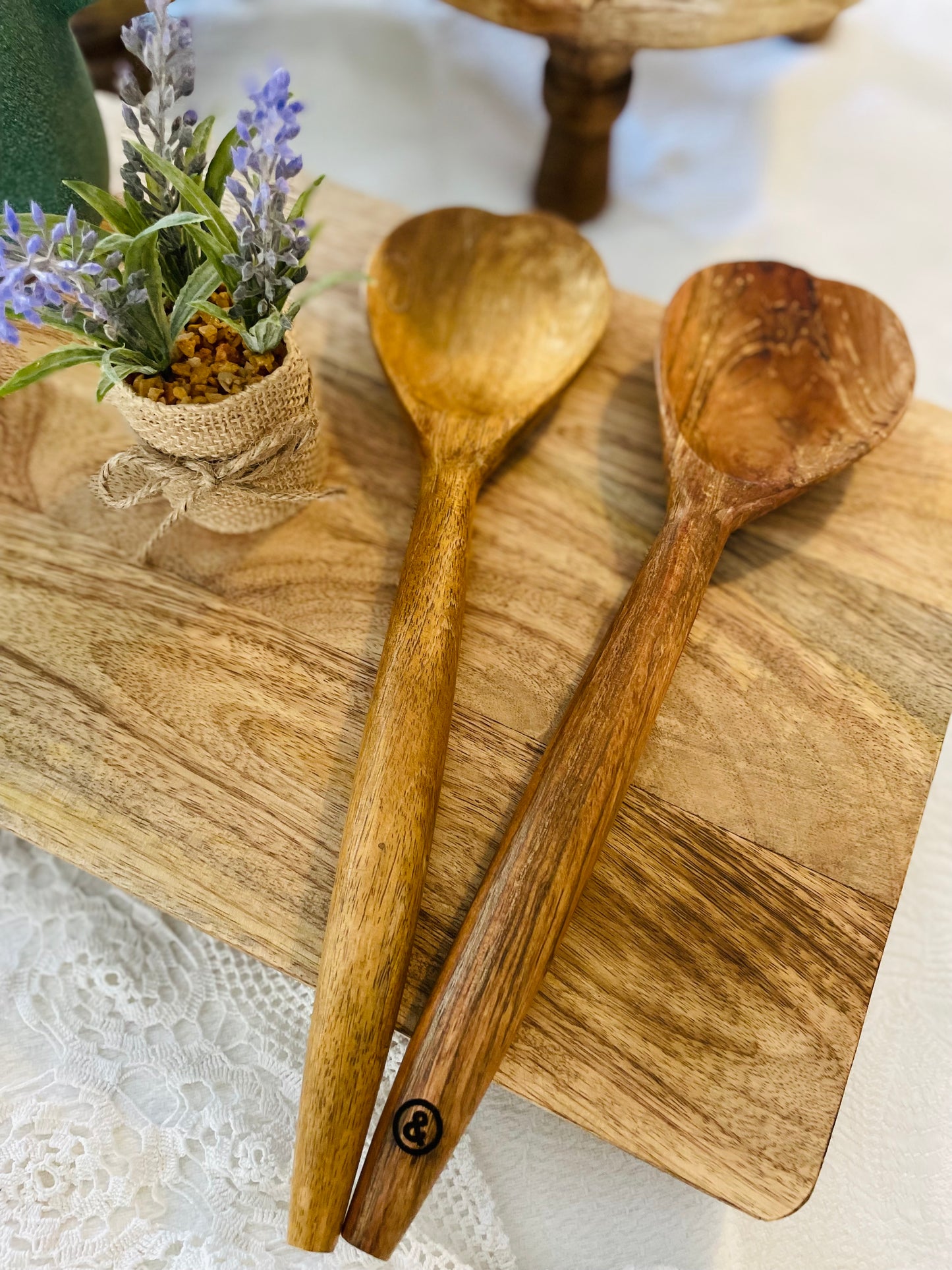 Heart Wooden Spoons