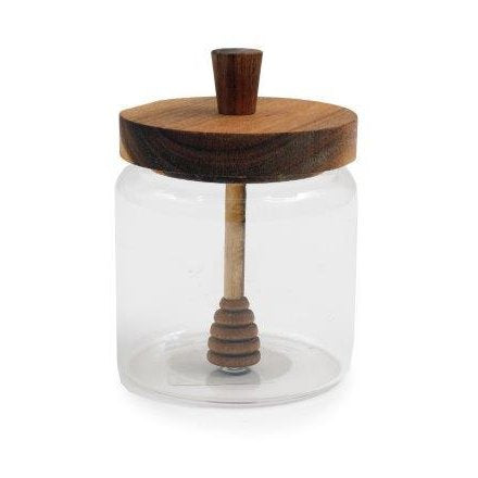 Glass Honey Jar