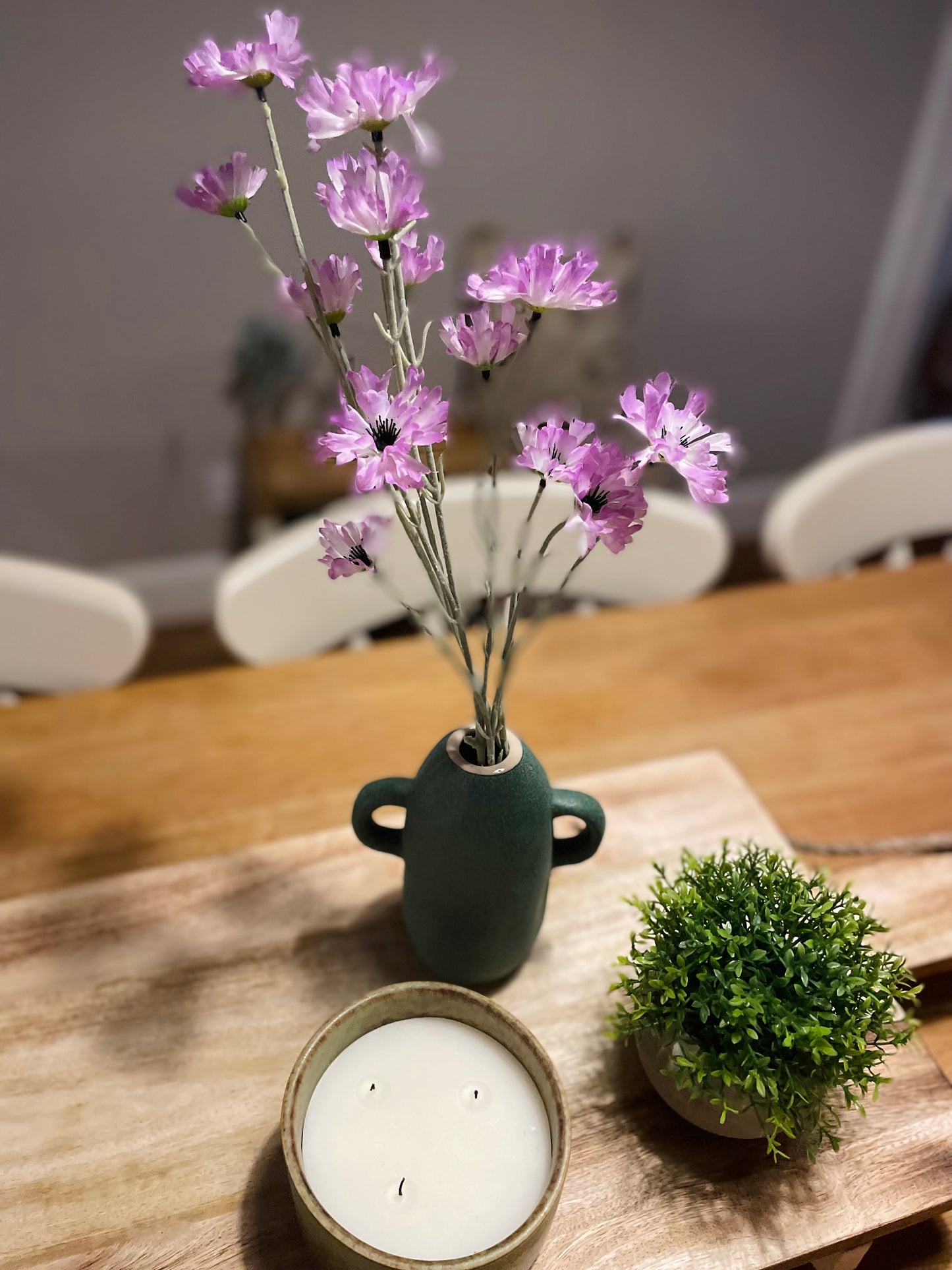 Lilac Cornflower Stem