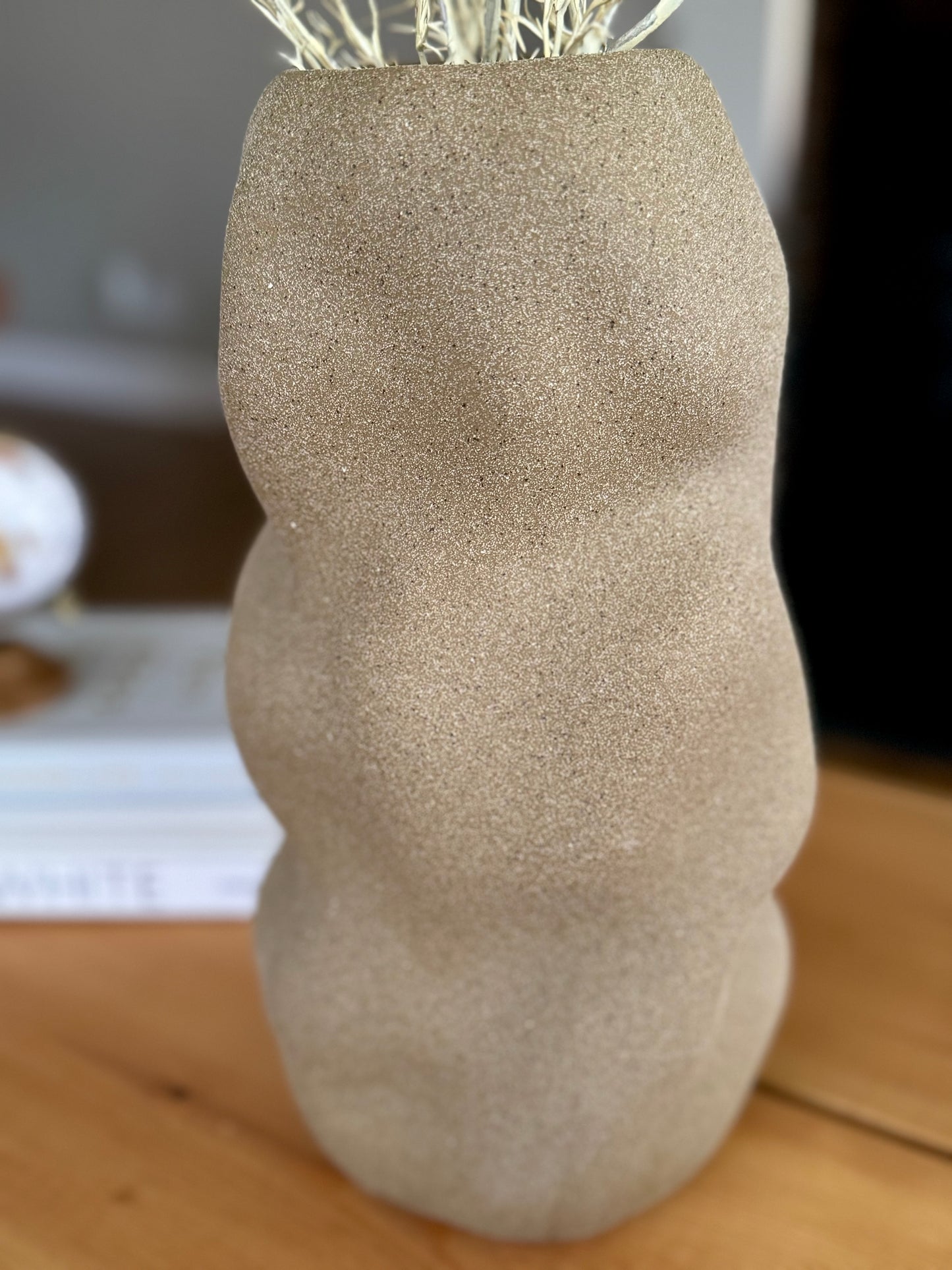 Tall Natural Sandstone Vase