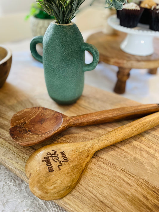 Heart Wooden Spoons