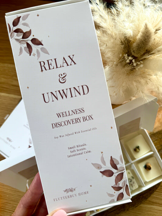Relax and Unwind Wax Discovery Box - Wellness Collection